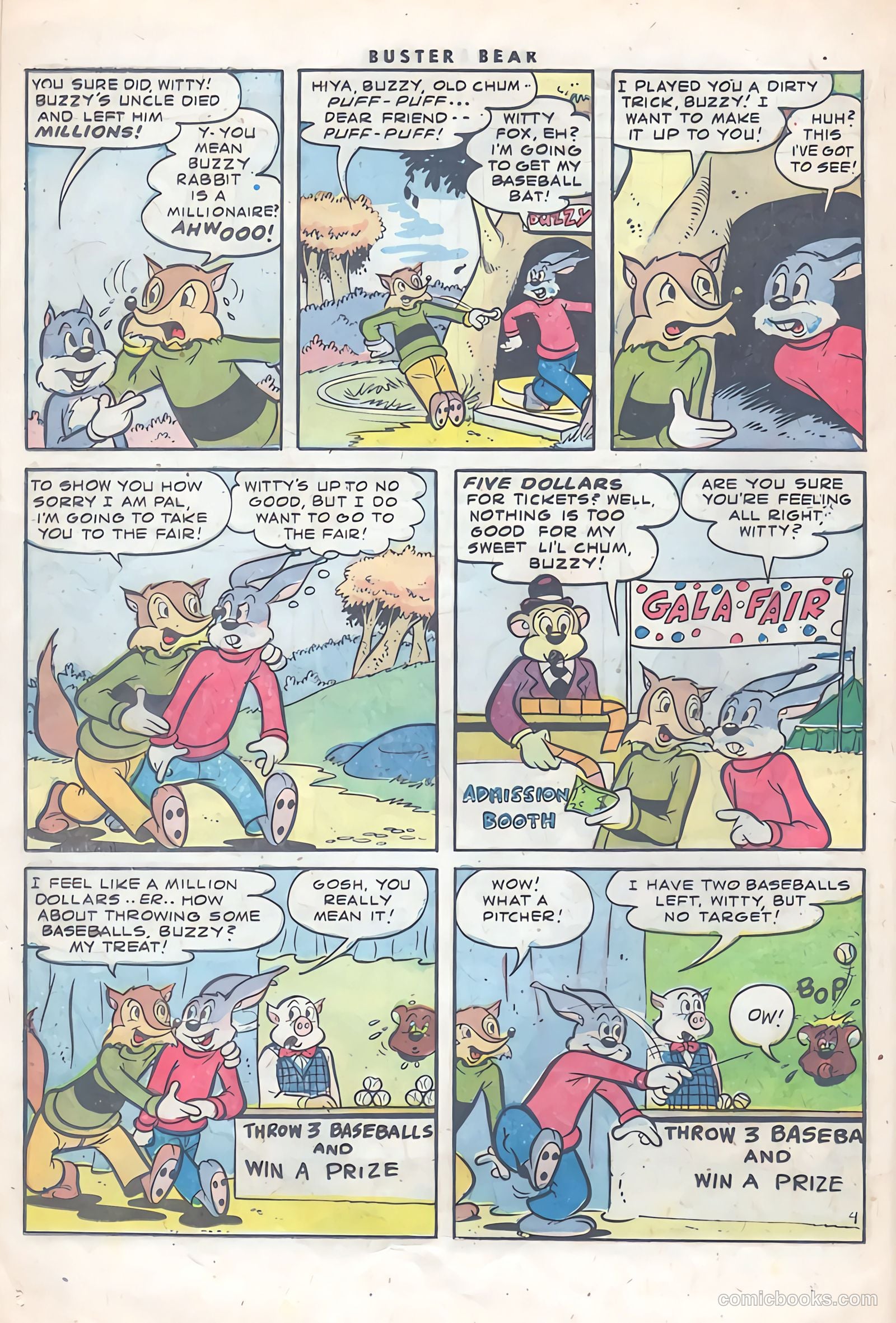 Buster Bear #2 (1954) — page 18 of 36