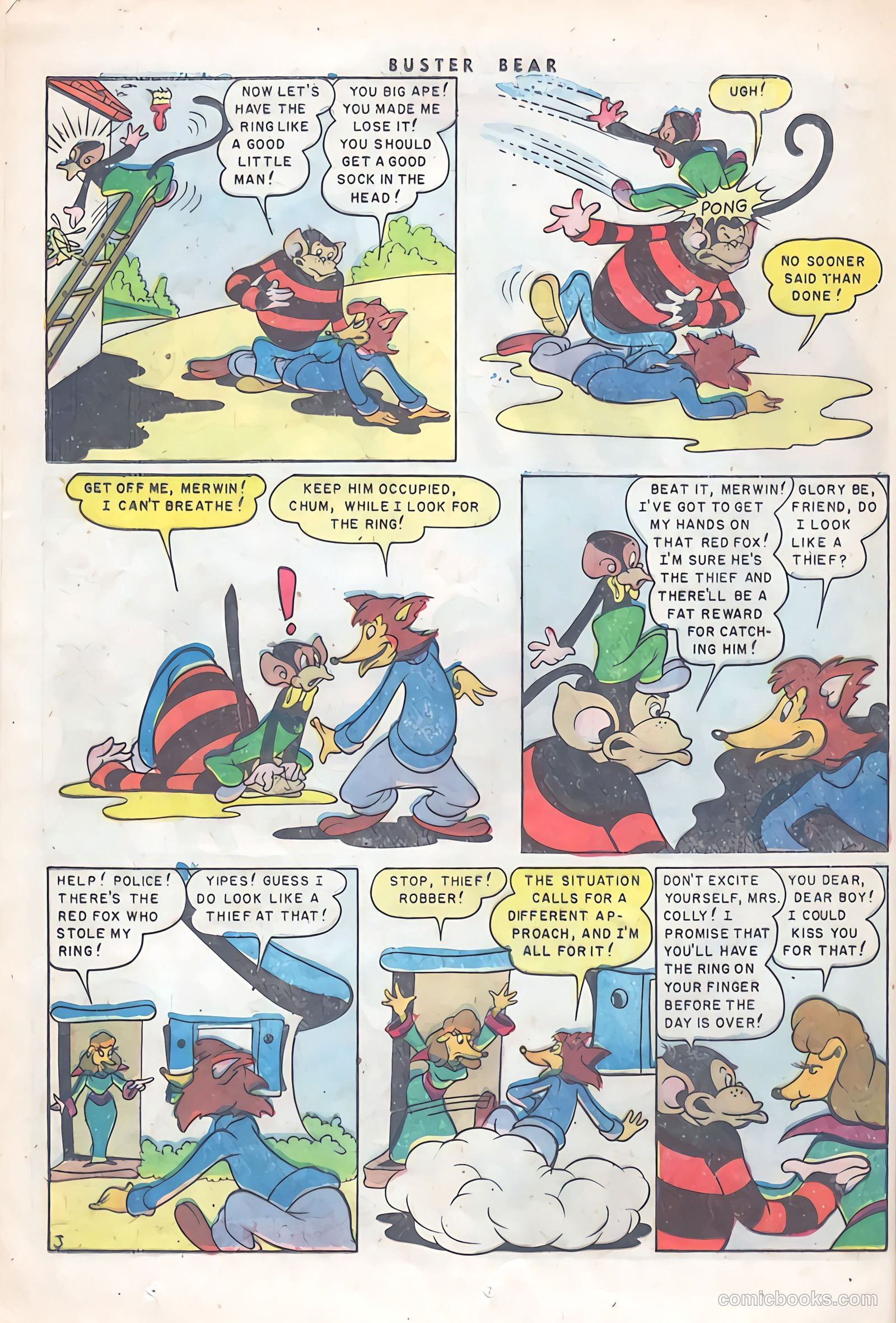 Buster Bear #2 (1954) — page 22 of 36