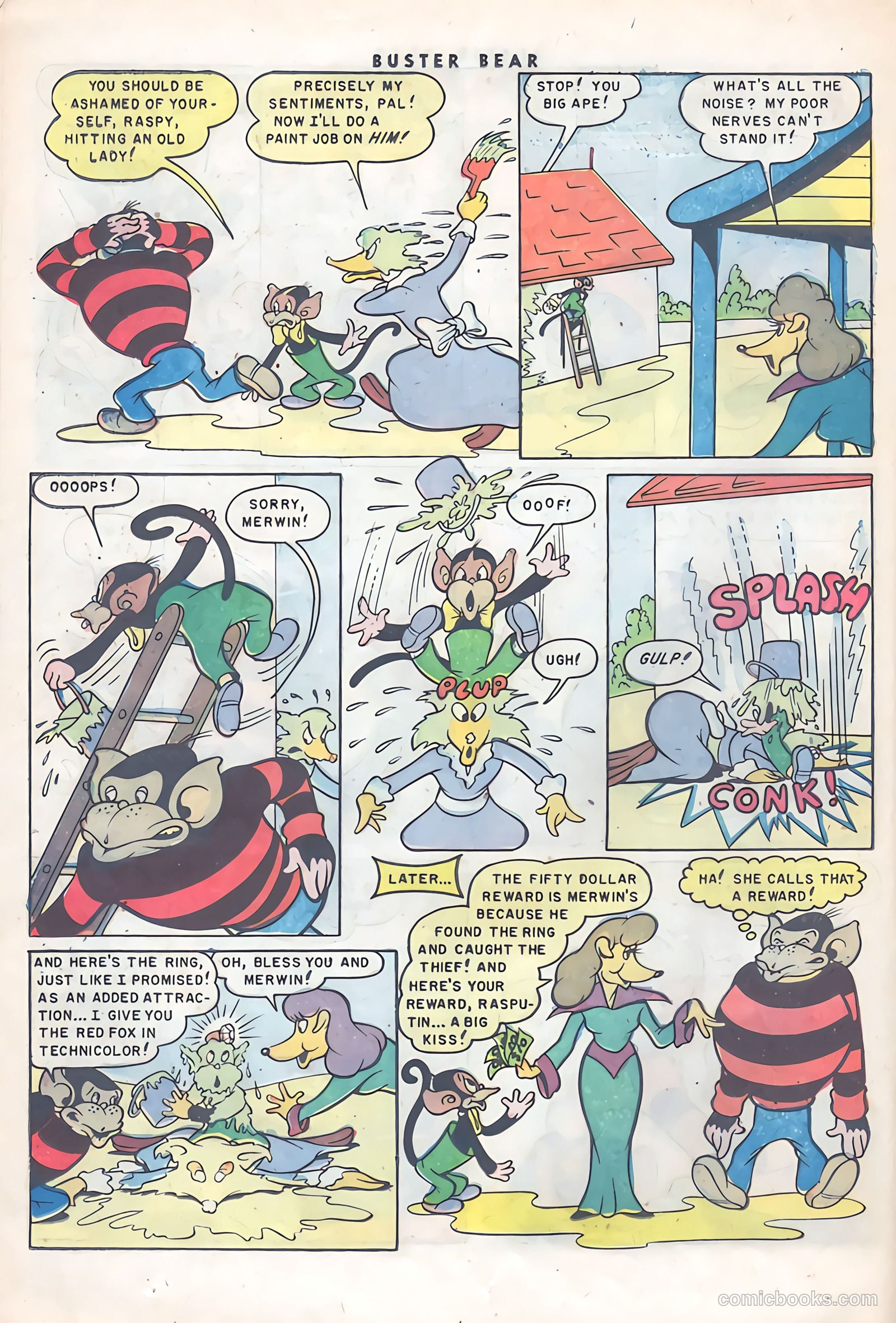 Buster Bear #2 (1954) — page 24 of 36