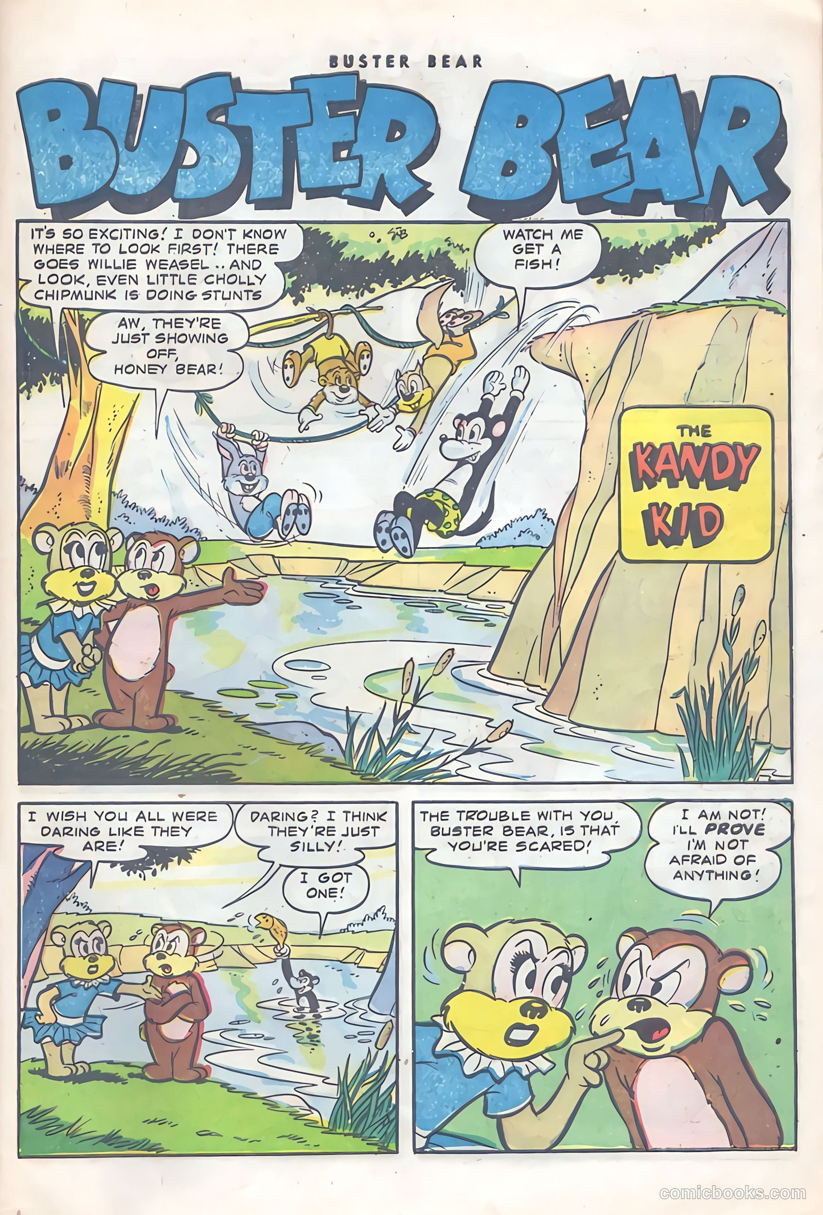 Buster Bear #2 (1954) — page 27 of 36