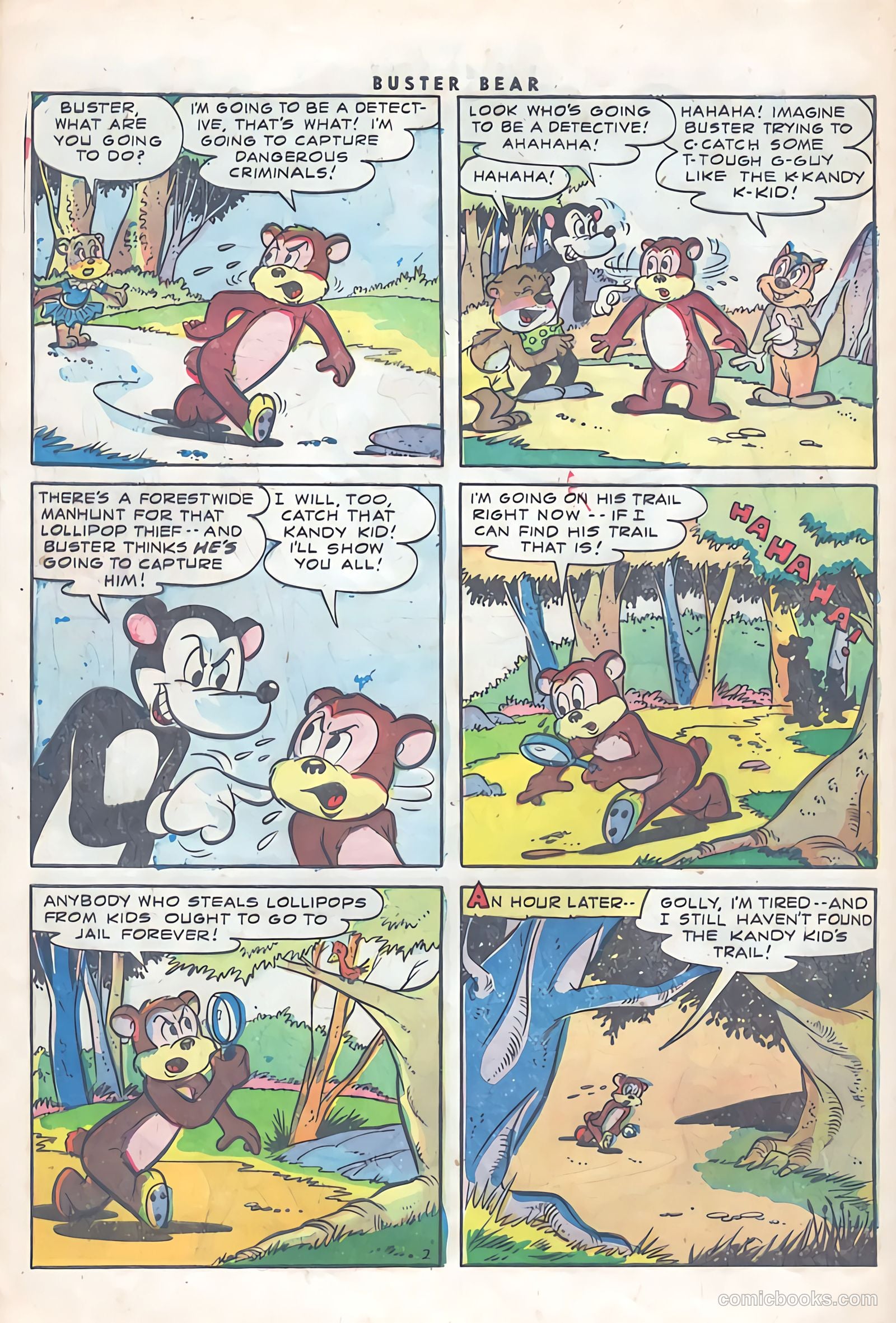 Buster Bear #2 (1954) — page 28 of 36
