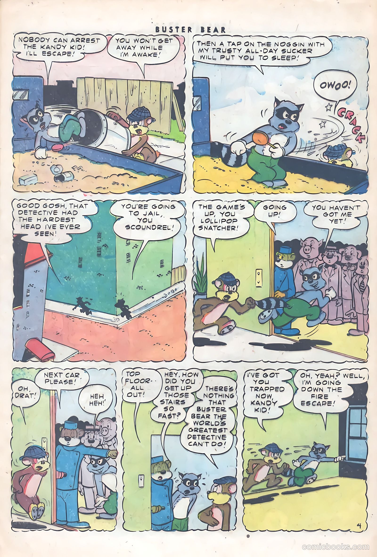 Buster Bear #2 (1954) — page 30 of 36