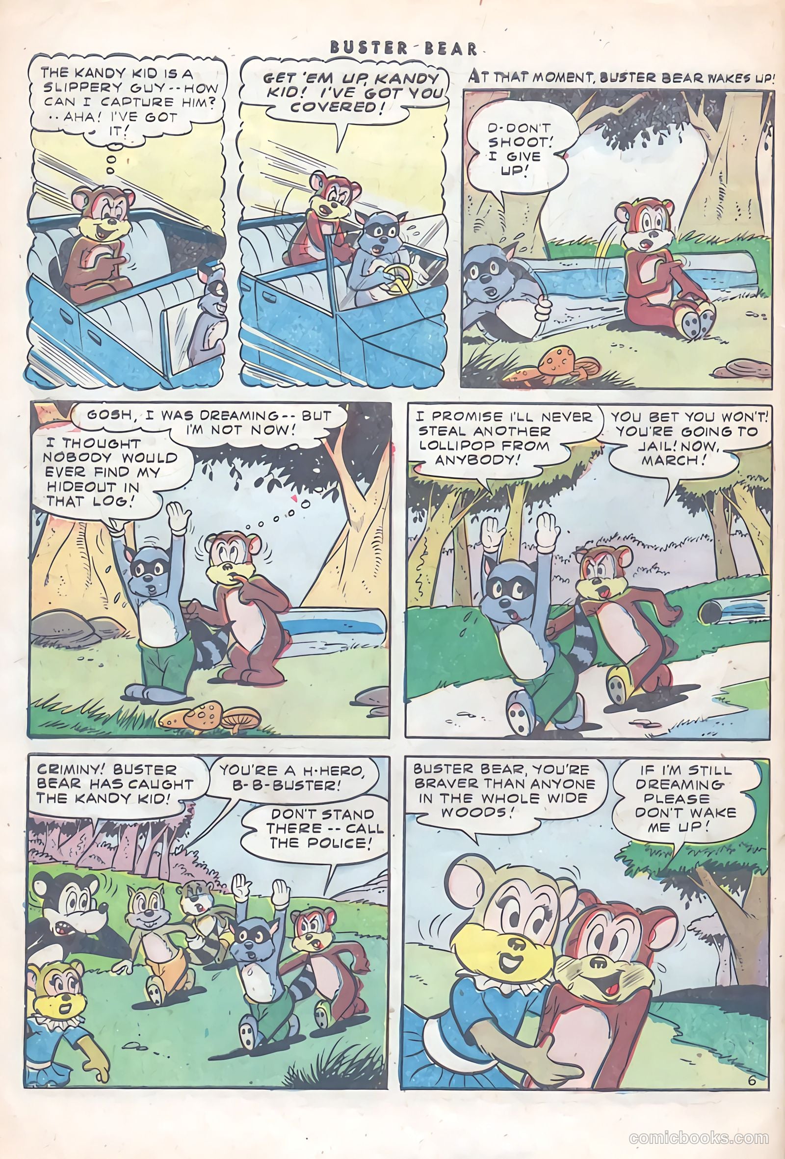 Buster Bear #2 (1954) — page 32 of 36