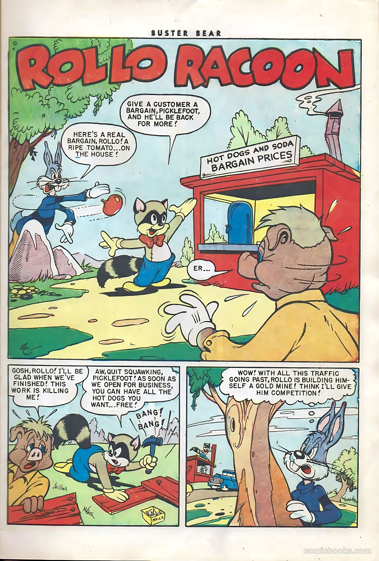 Buster Bear #3 (1954) — page 9 of 36