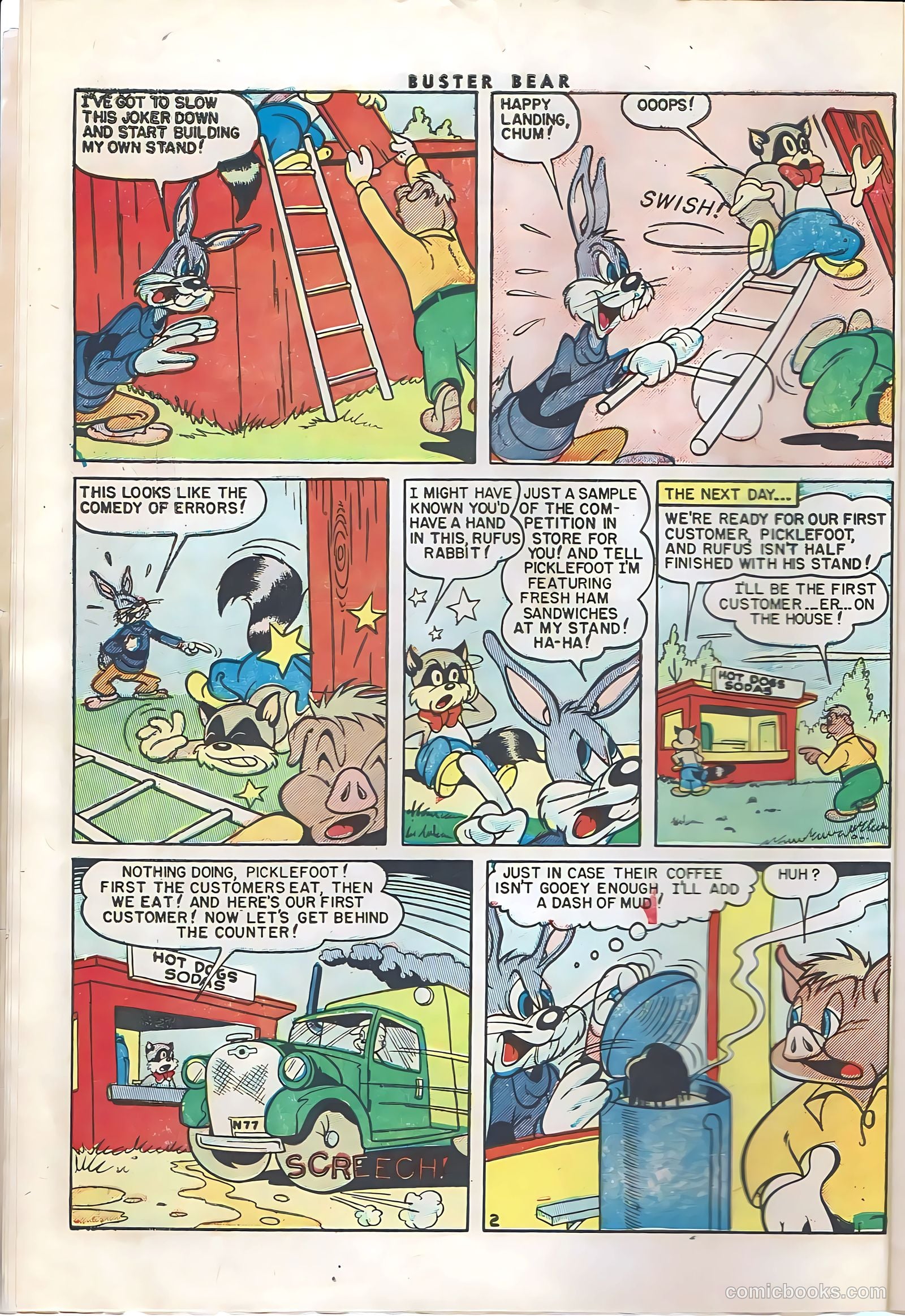 Buster Bear #3 (1954) — page 10 of 36