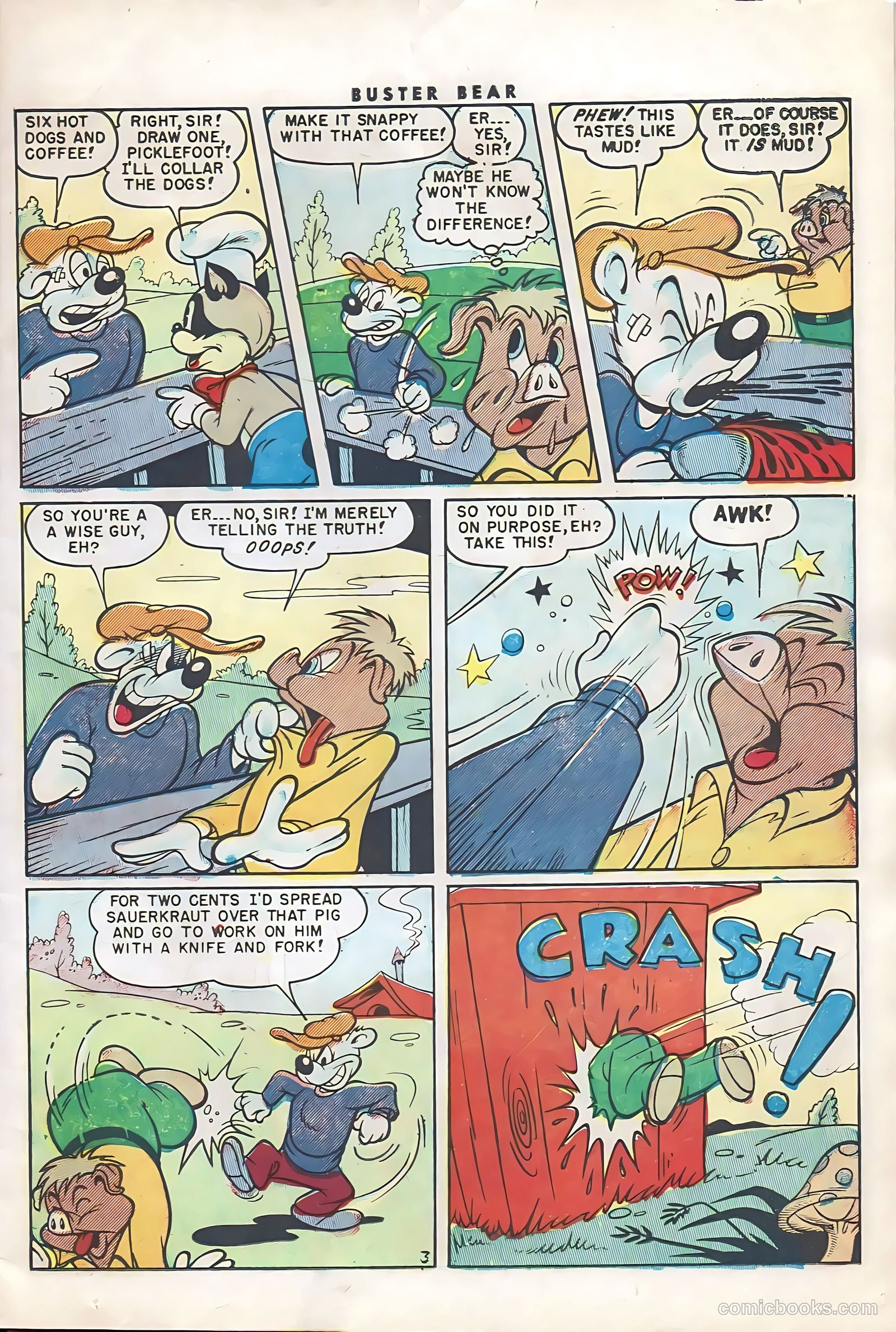 Buster Bear #3 (1954) — page 11 of 36