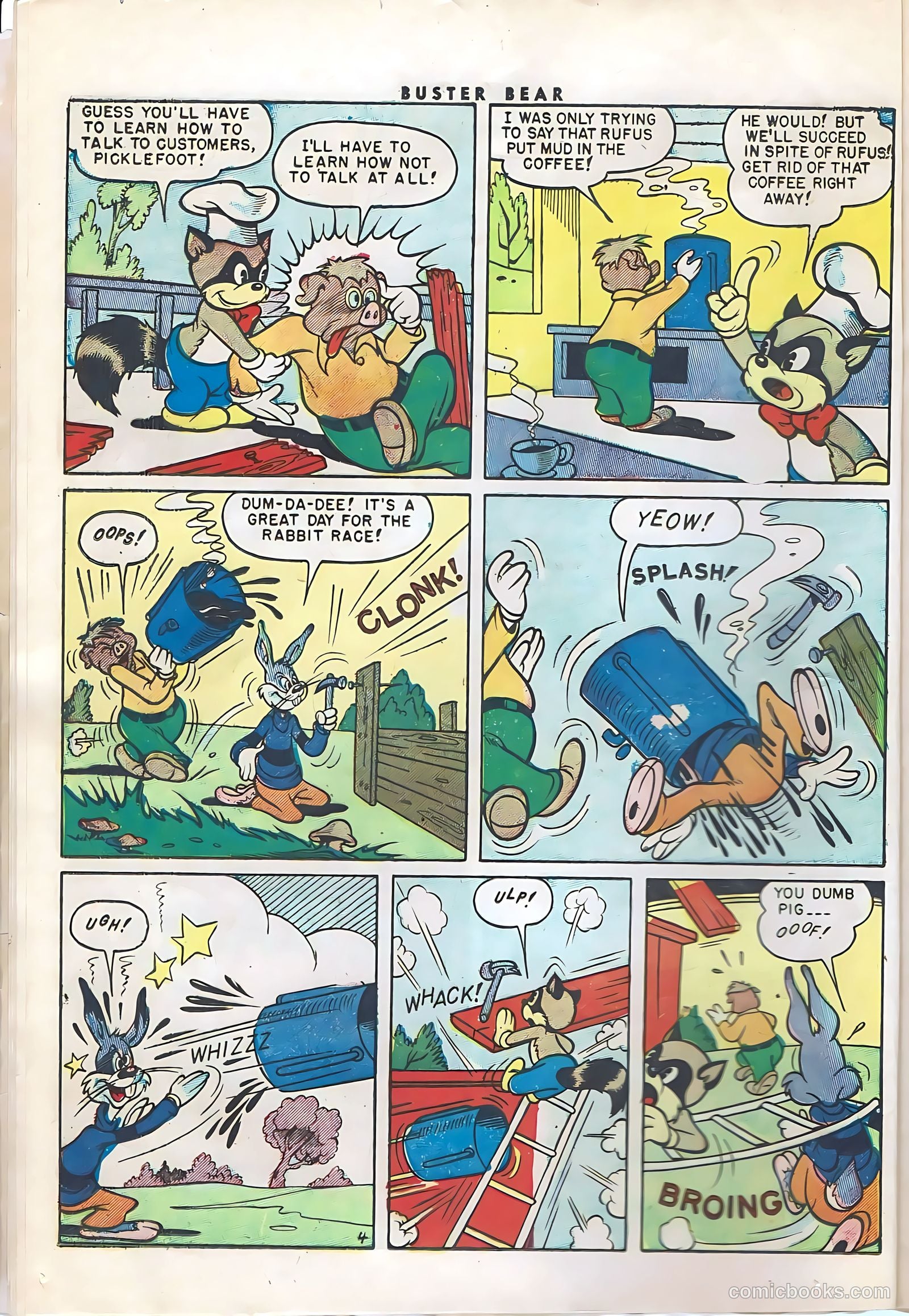 Buster Bear #3 (1954) — page 12 of 36