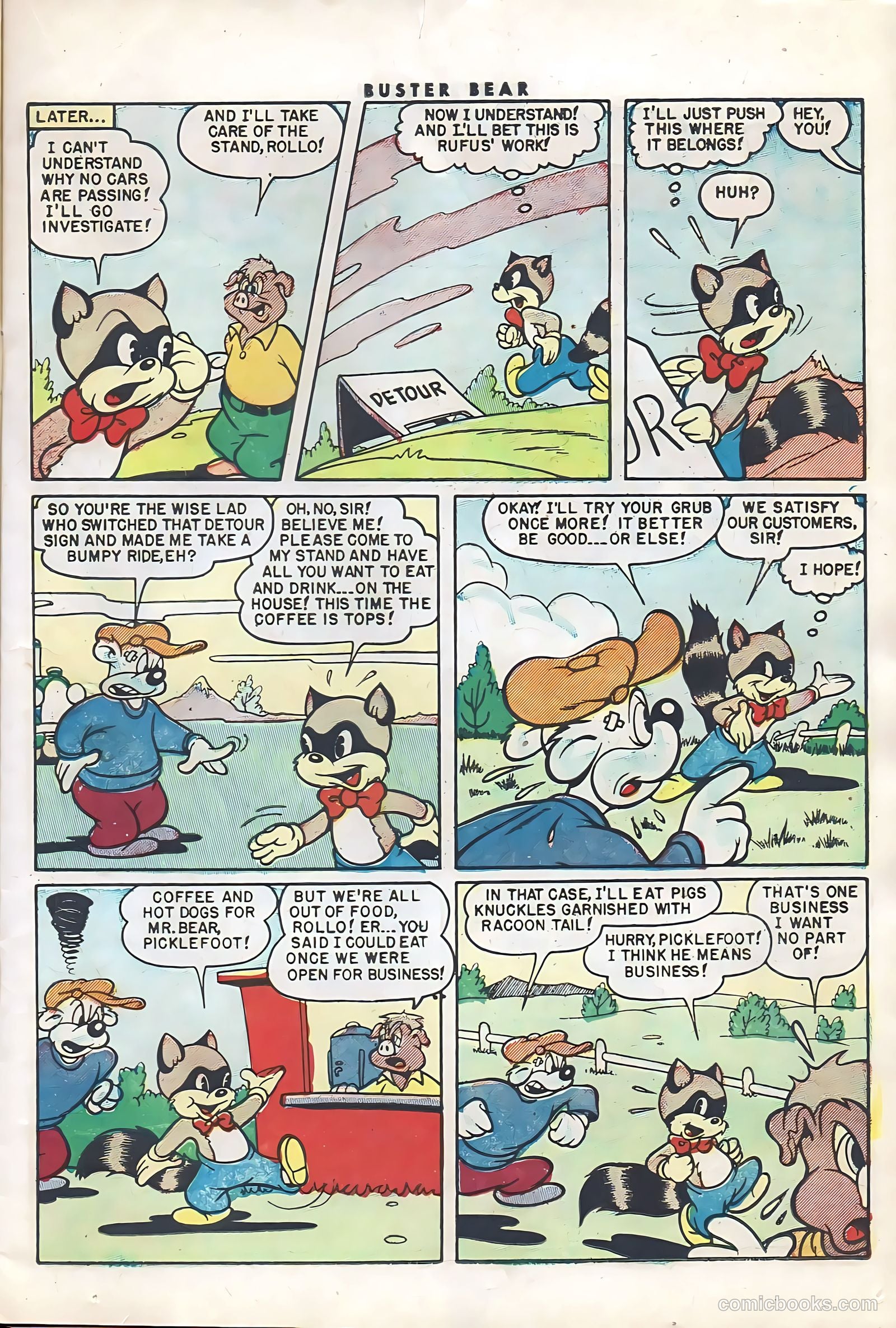 Buster Bear #3 (1954) — page 13 of 36