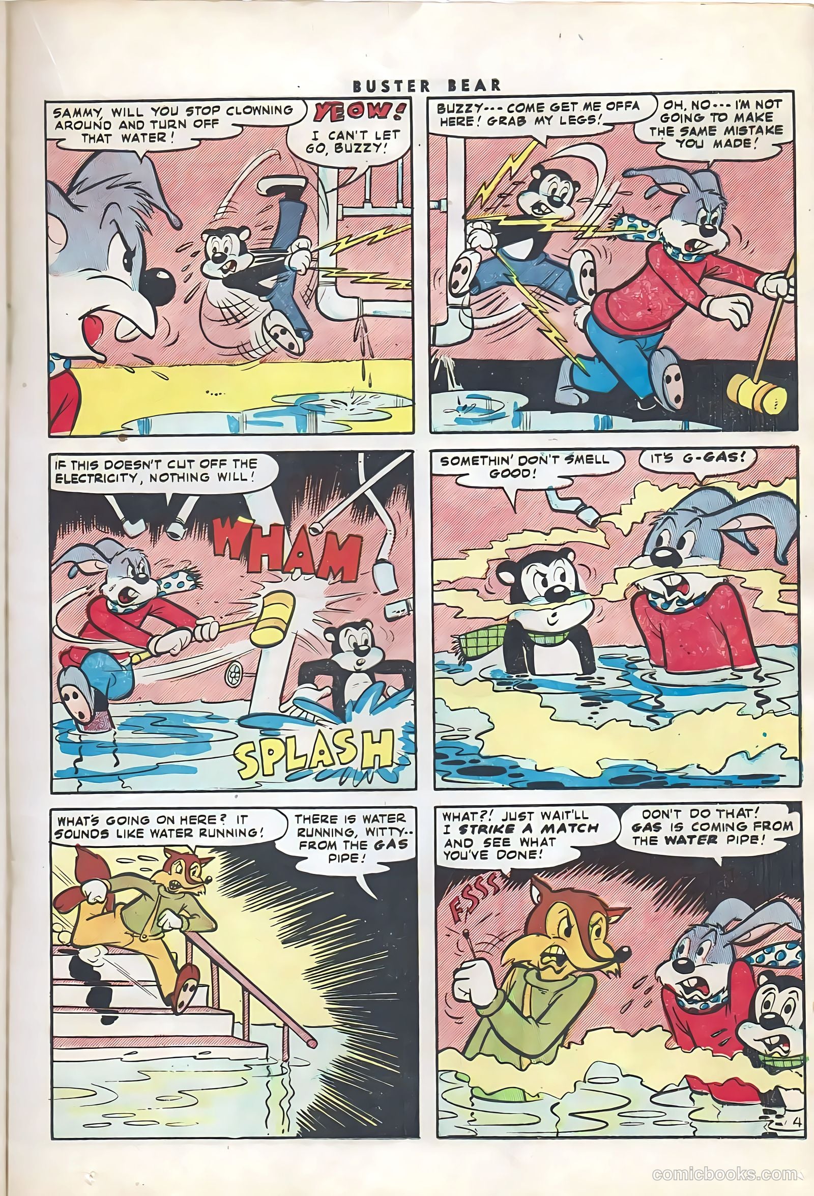 Buster Bear #3 (1954) — page 17 of 36