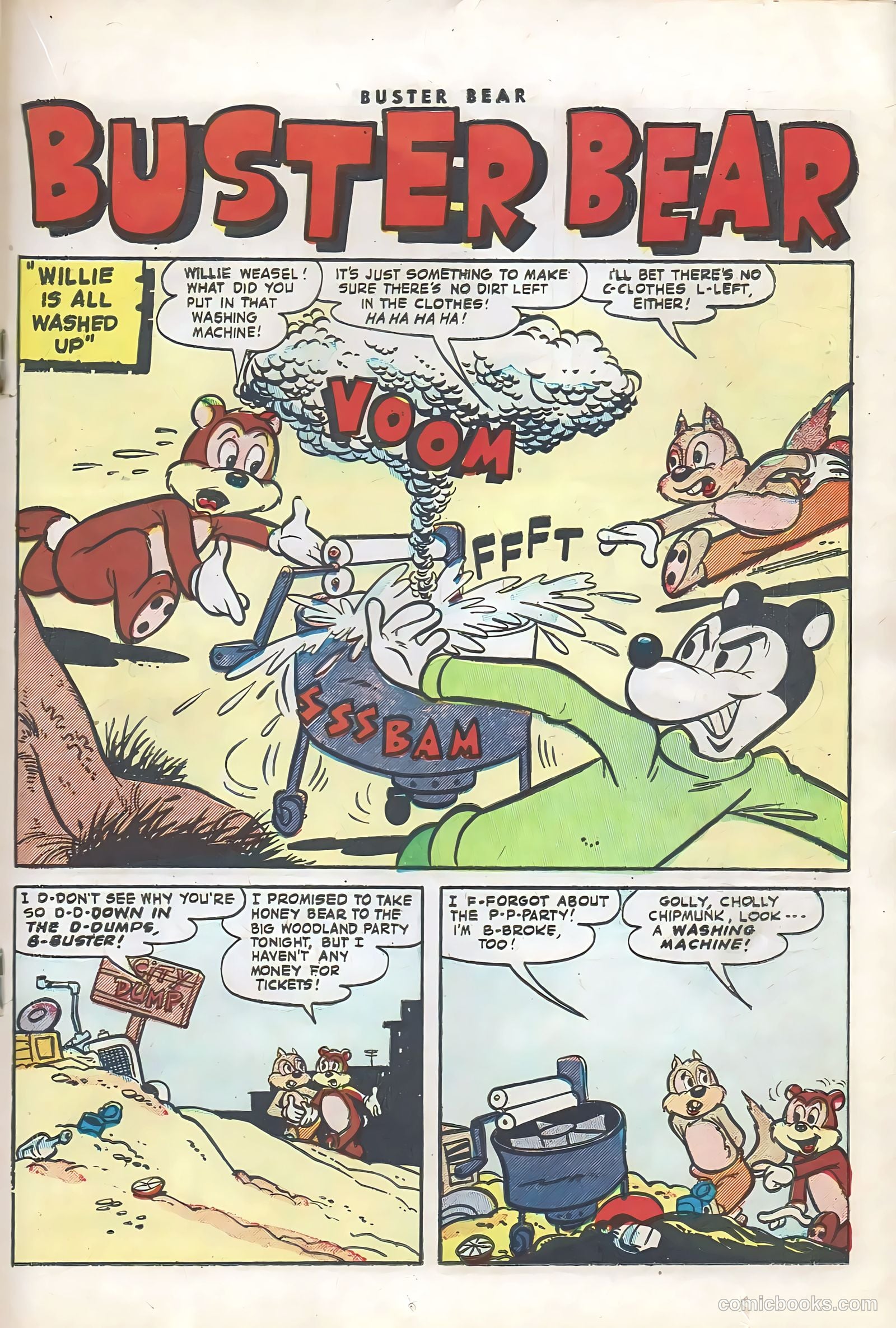 Buster Bear #3 (1954) — page 19 of 36