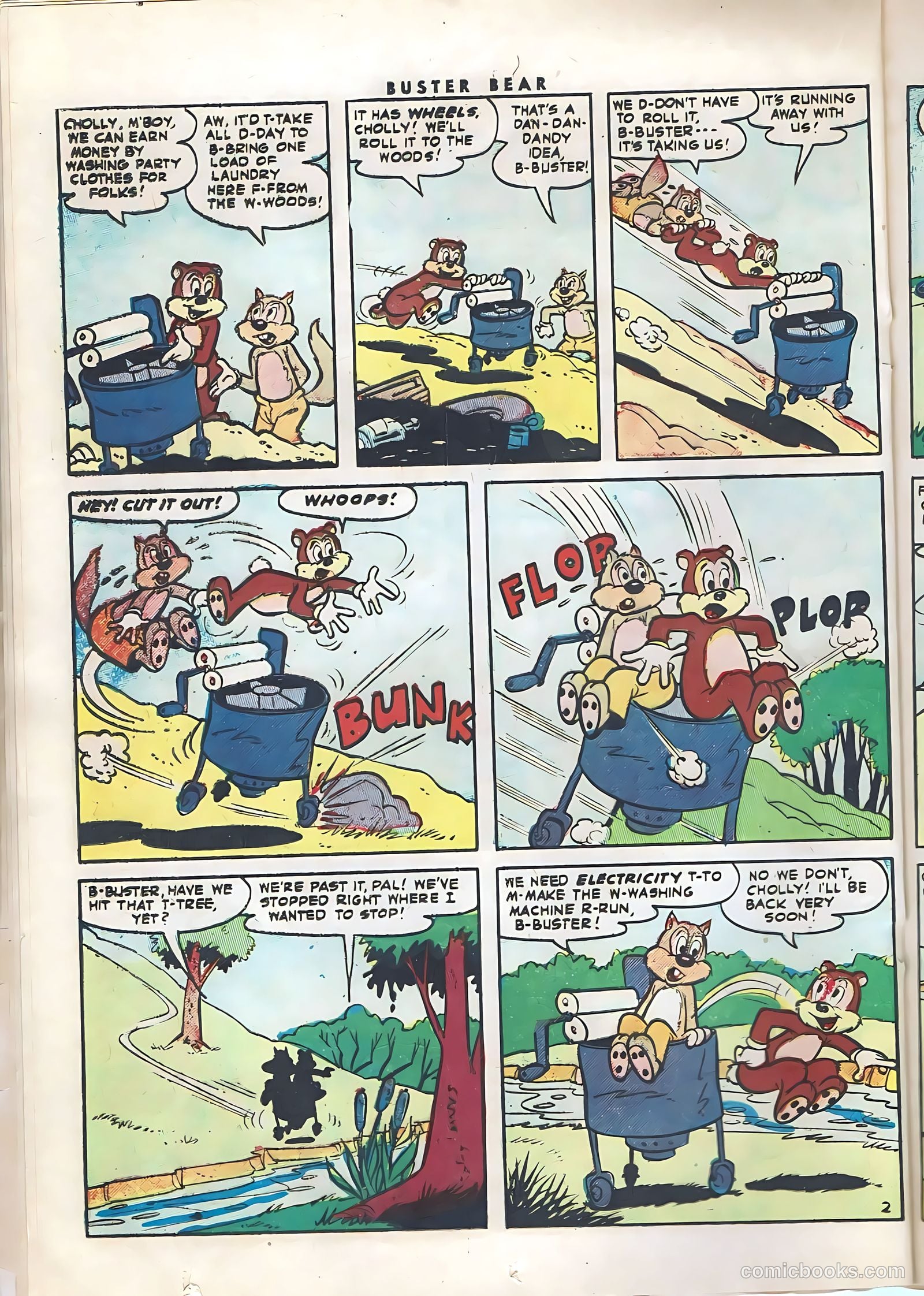 Buster Bear #3 (1954) — page 20 of 36