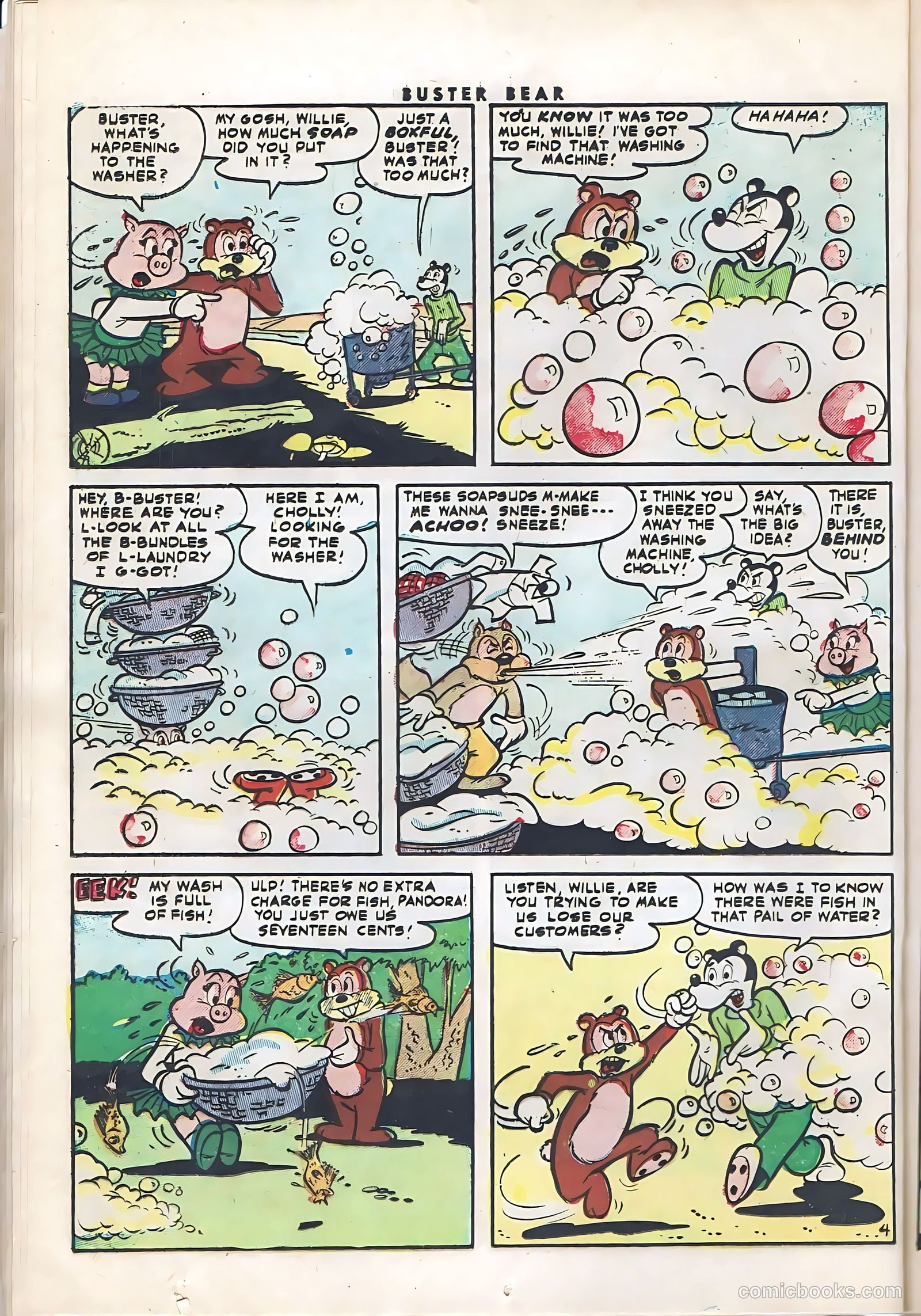 Buster Bear #3 (1954) — page 22 of 36