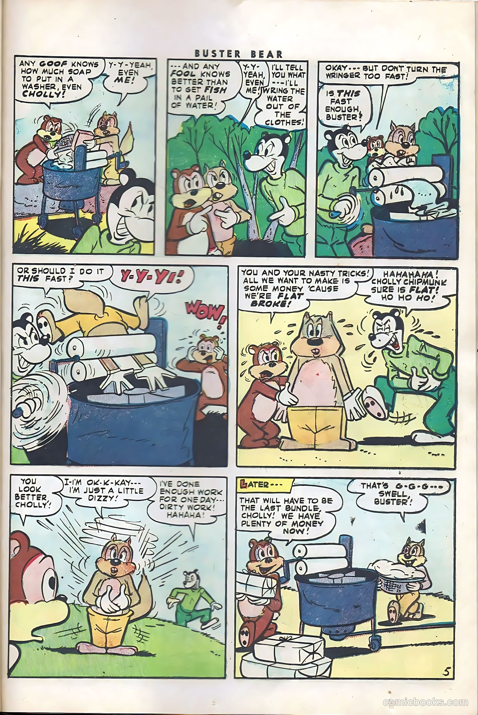 Buster Bear #3 (1954) — page 23 of 36