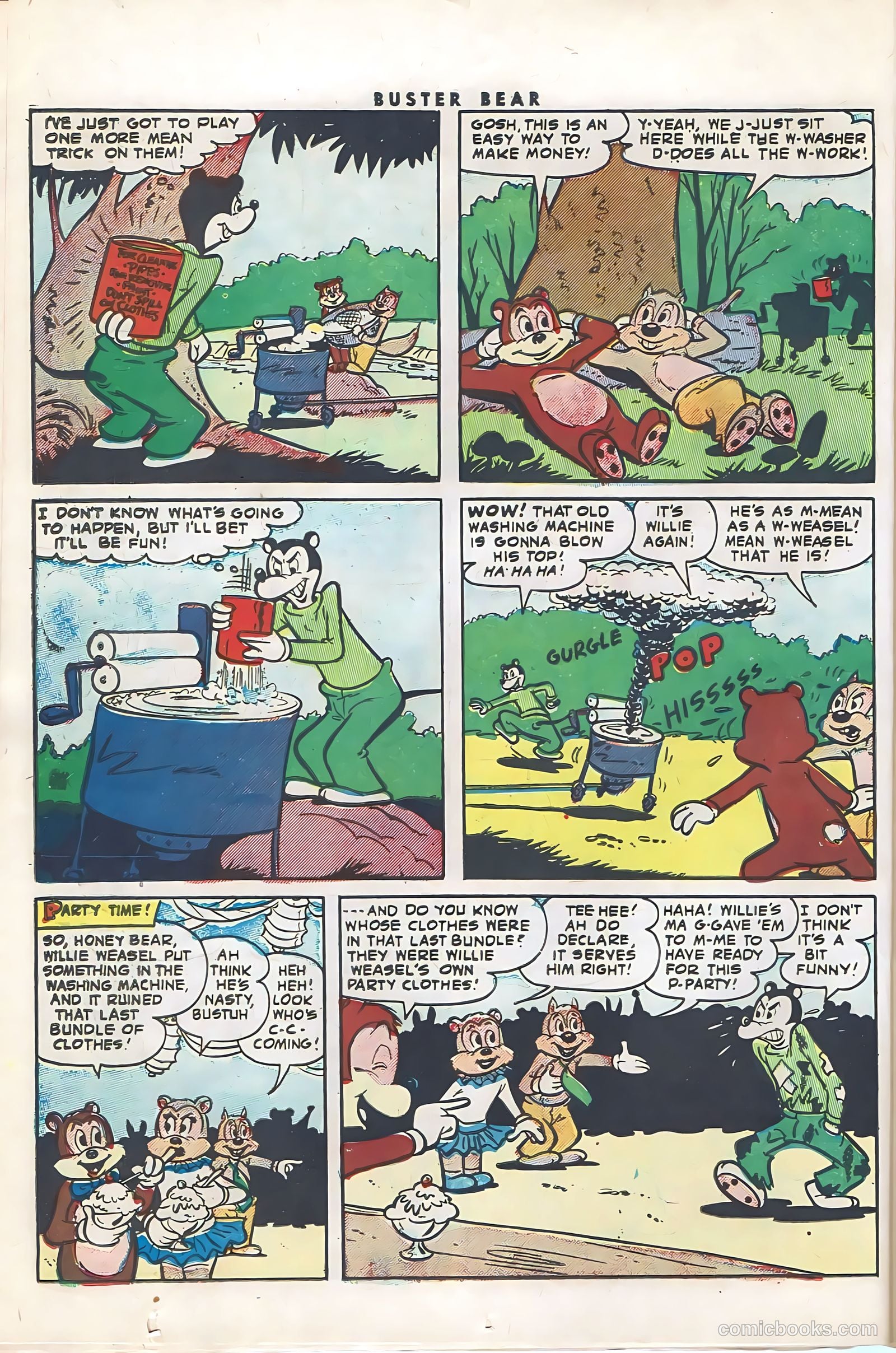 Buster Bear #3 (1954) — page 24 of 36