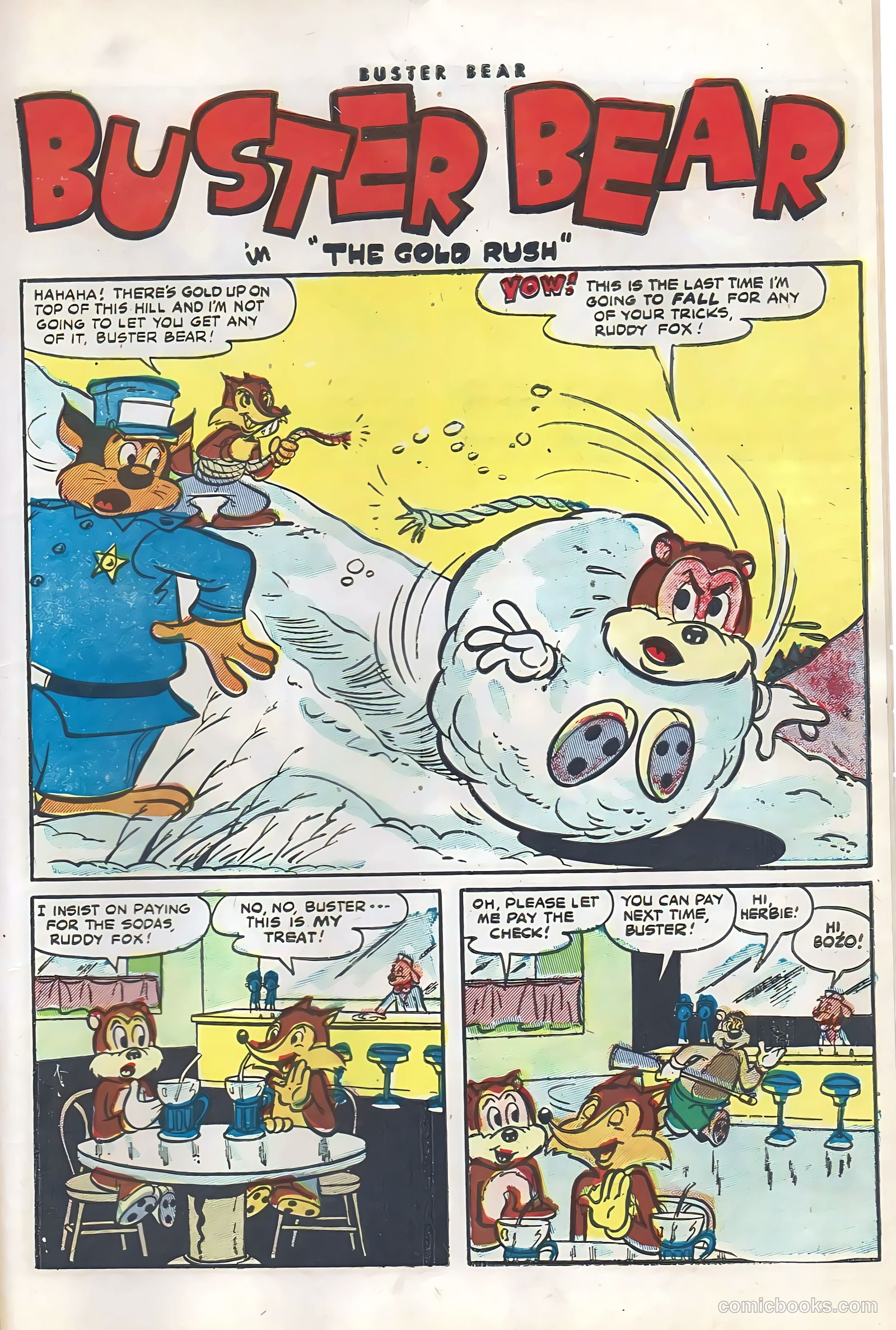 Buster Bear #3 (1954) — page 27 of 36