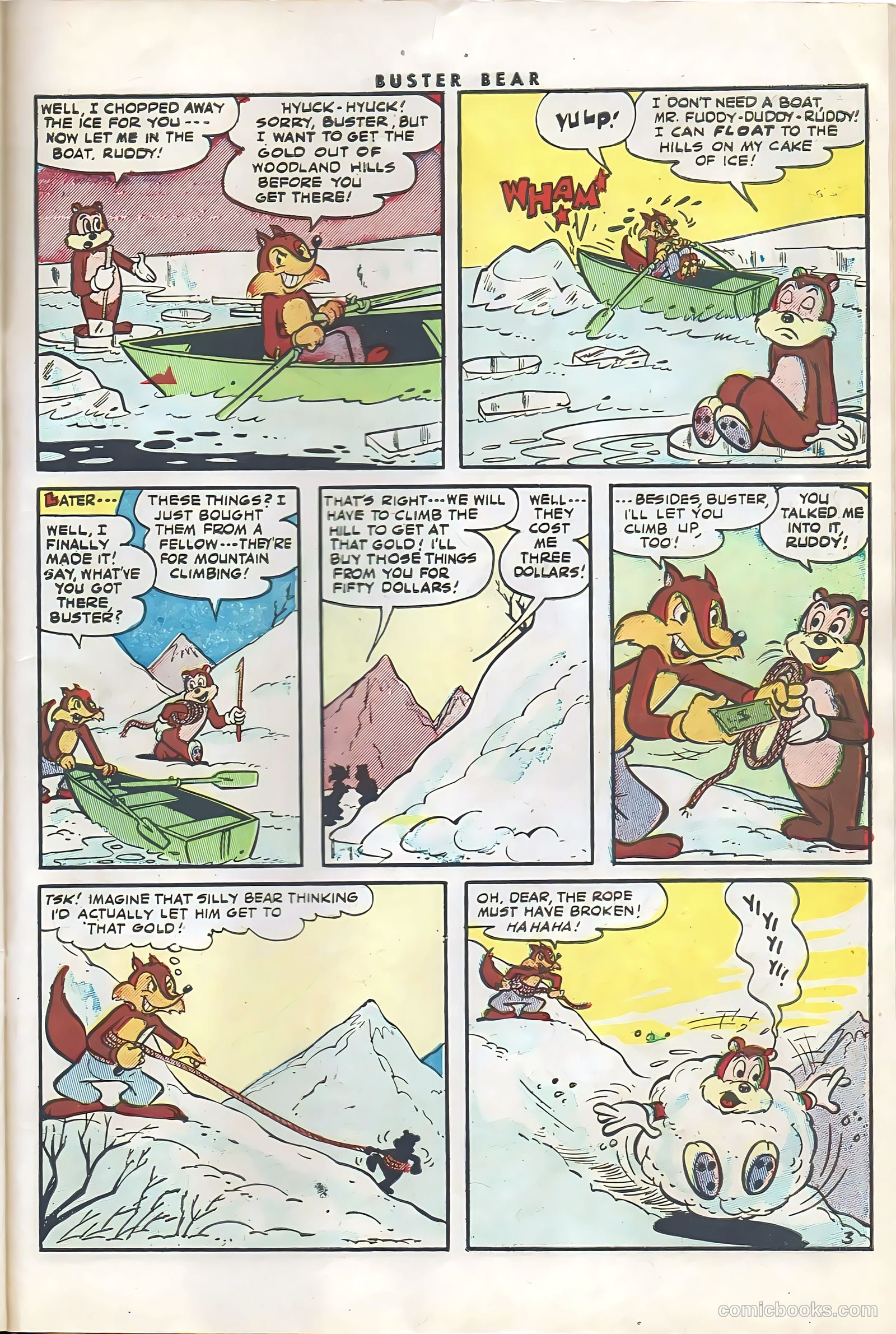 Buster Bear #3 (1954) — page 29 of 36
