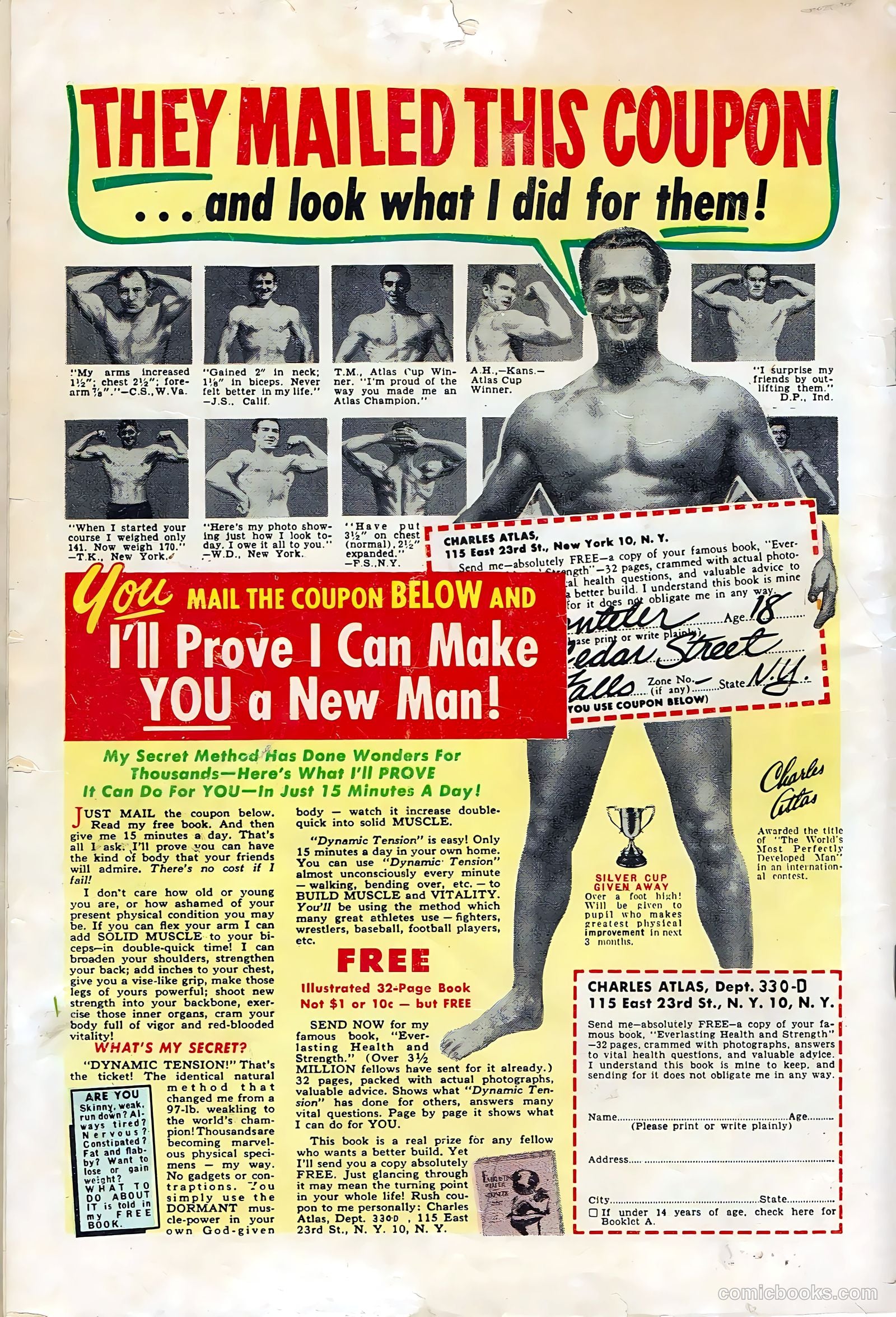 Buster Bear #3 (1954) — page 36 of 36