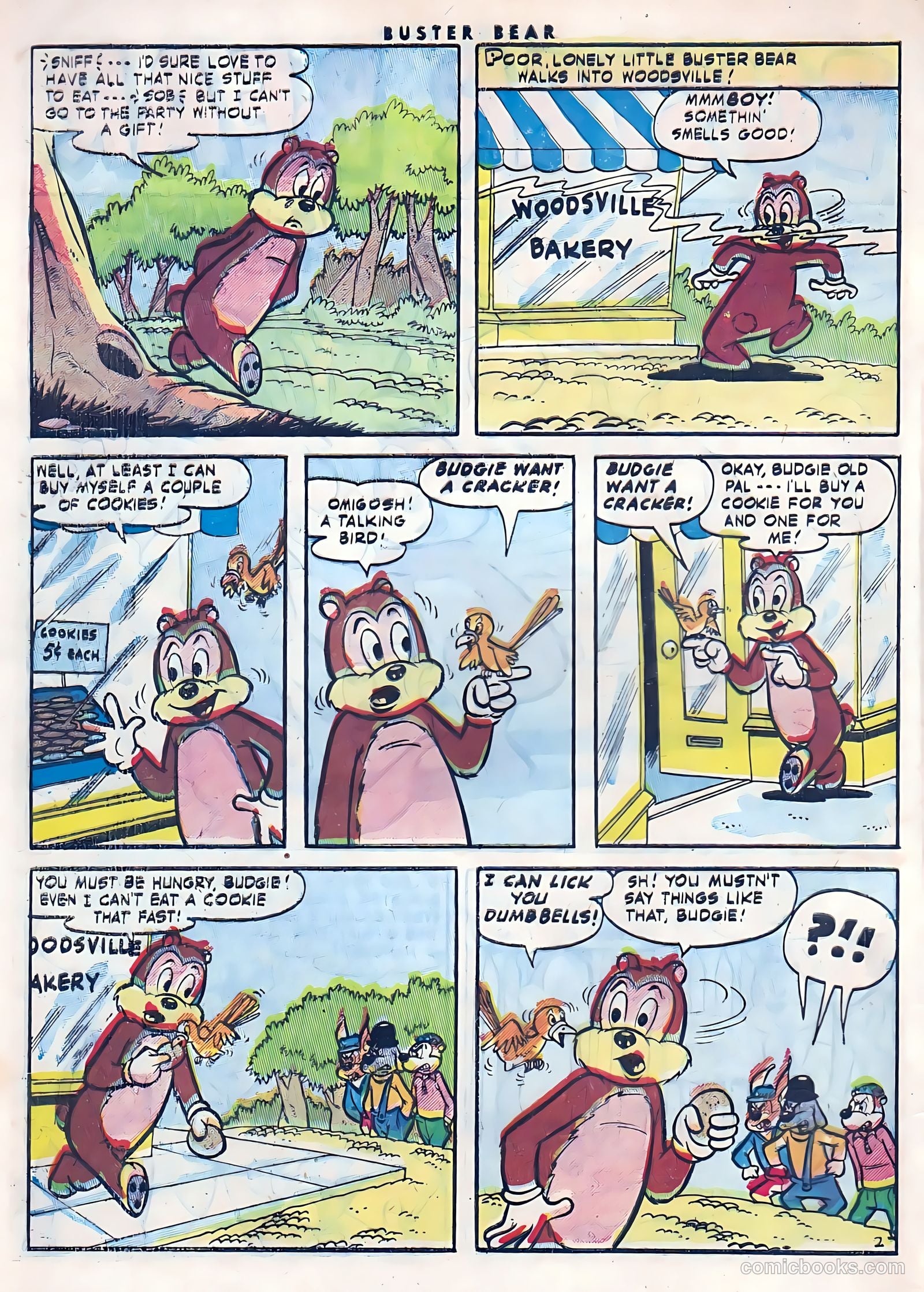 Buster Bear #4 (1954) — page 4 of 36