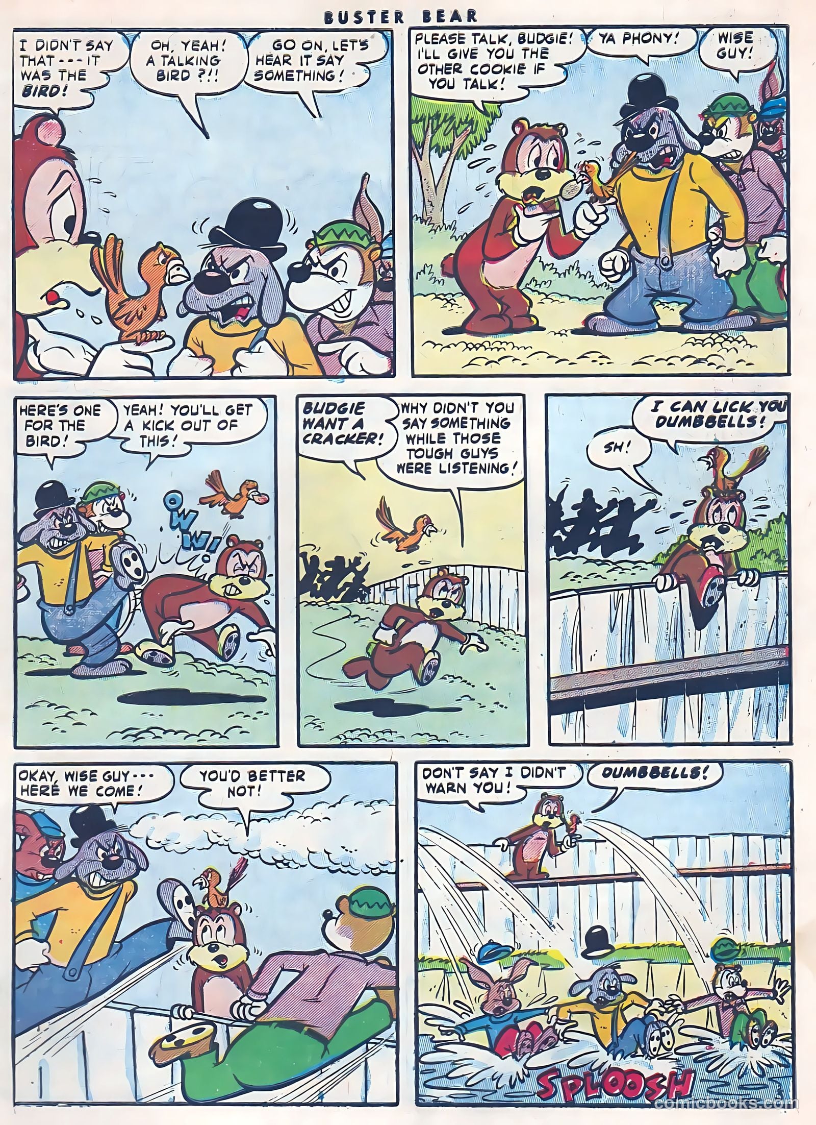 Buster Bear #4 (1954) — page 5 of 36