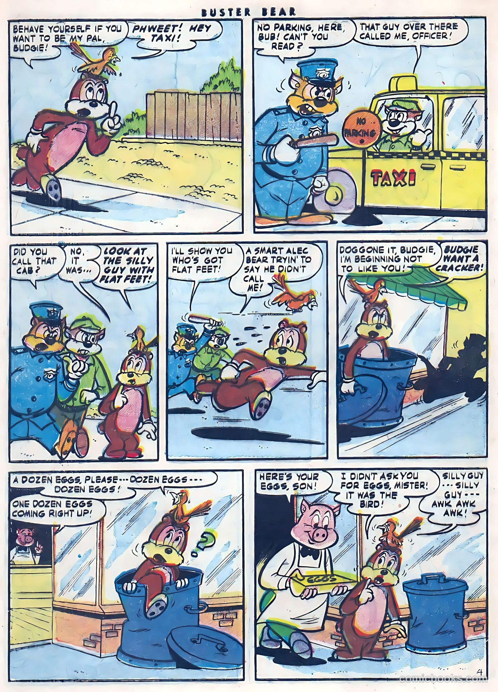 Buster Bear #4 (1954) — page 6 of 36