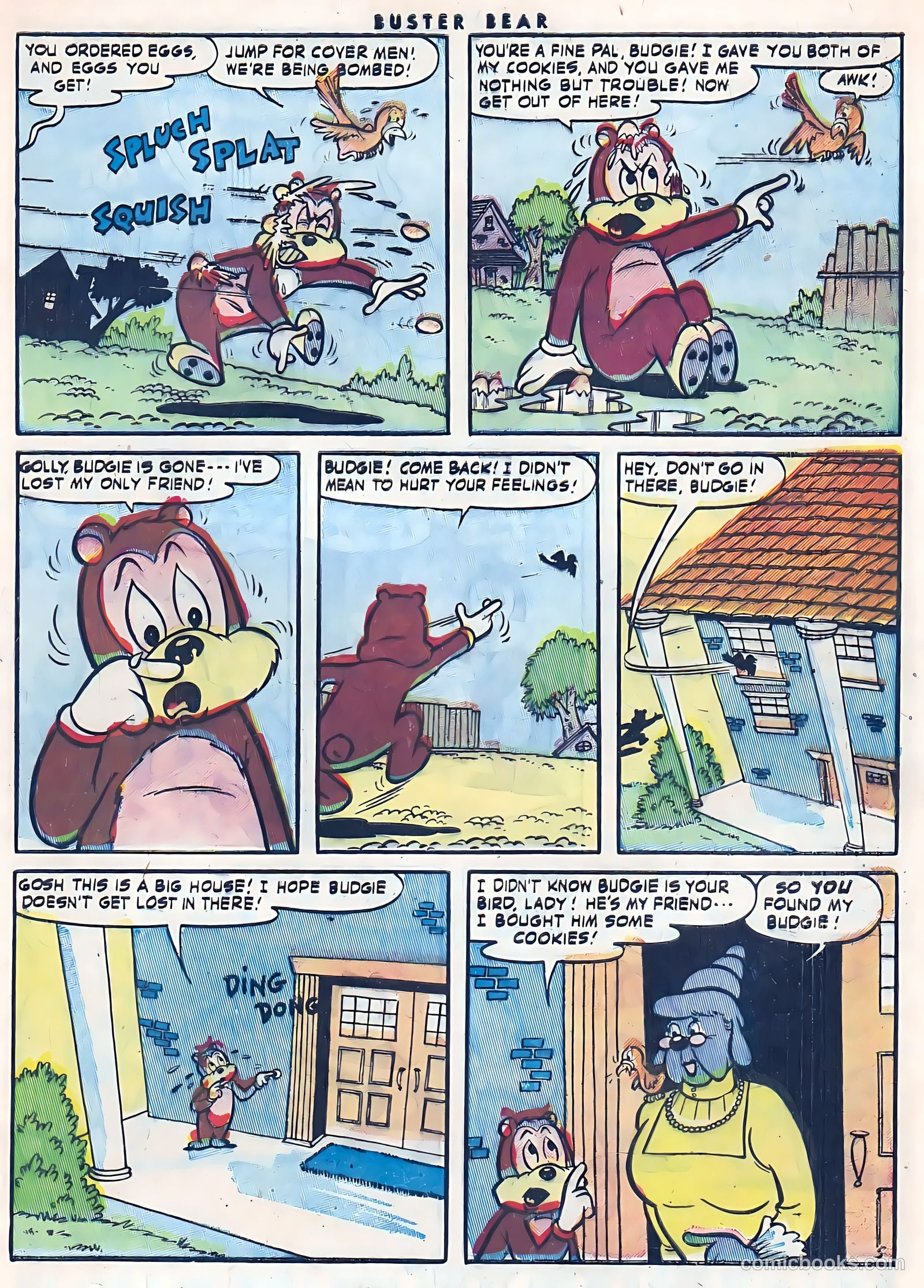 Buster Bear #4 (1954) — page 7 of 36