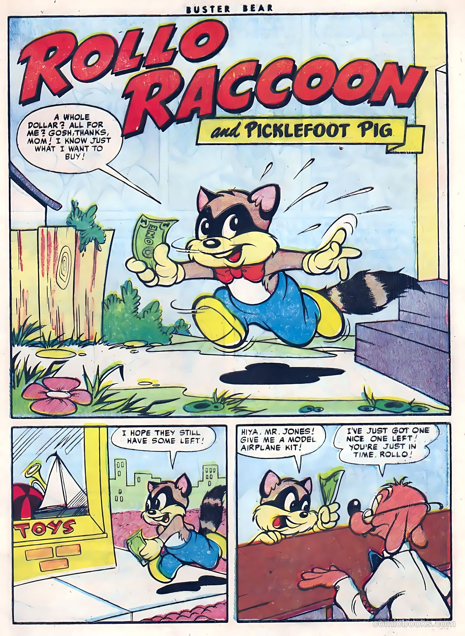 Buster Bear #4 (1954) — page 9 of 36