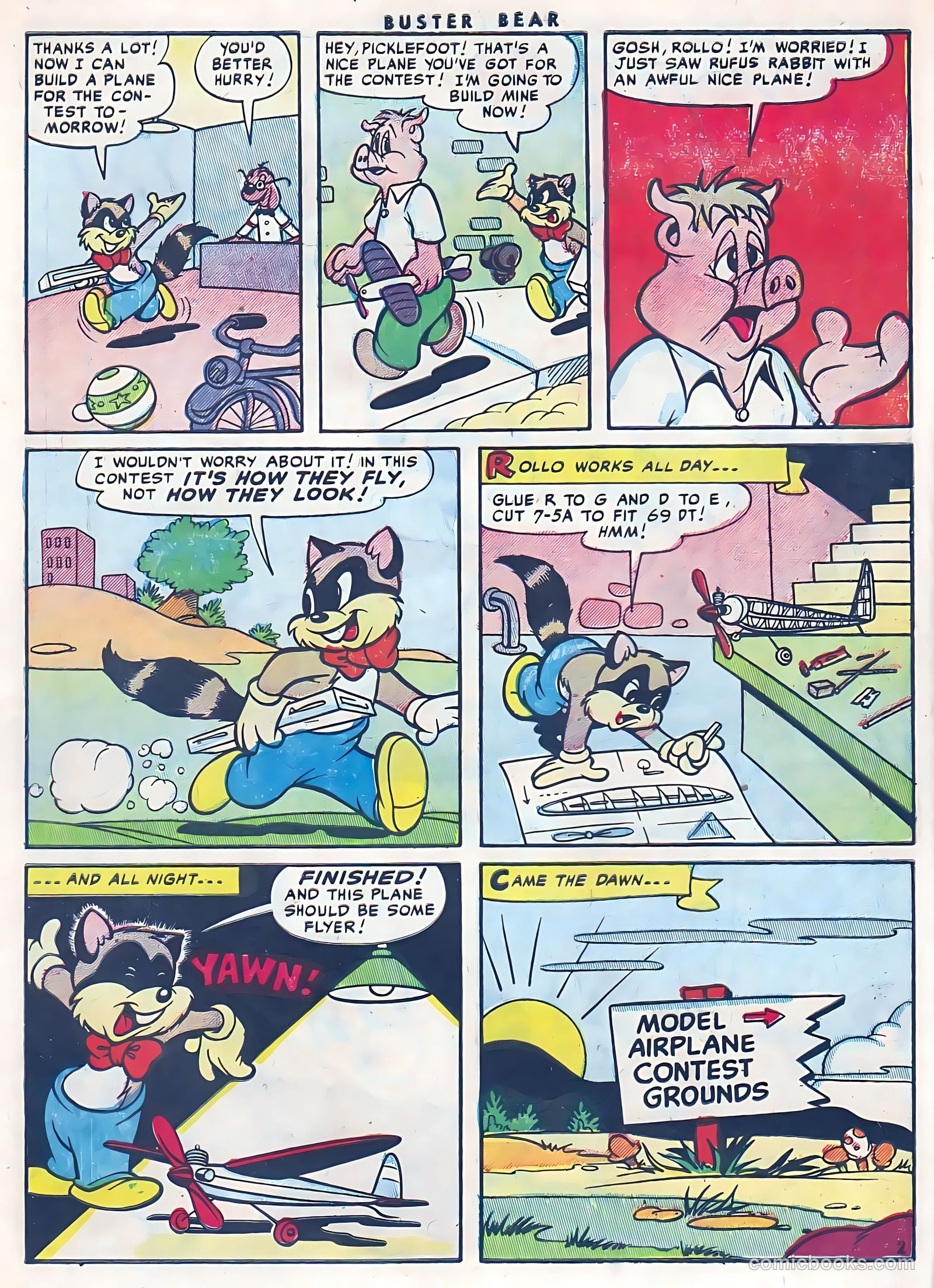 Buster Bear #4 (1954) — page 10 of 36