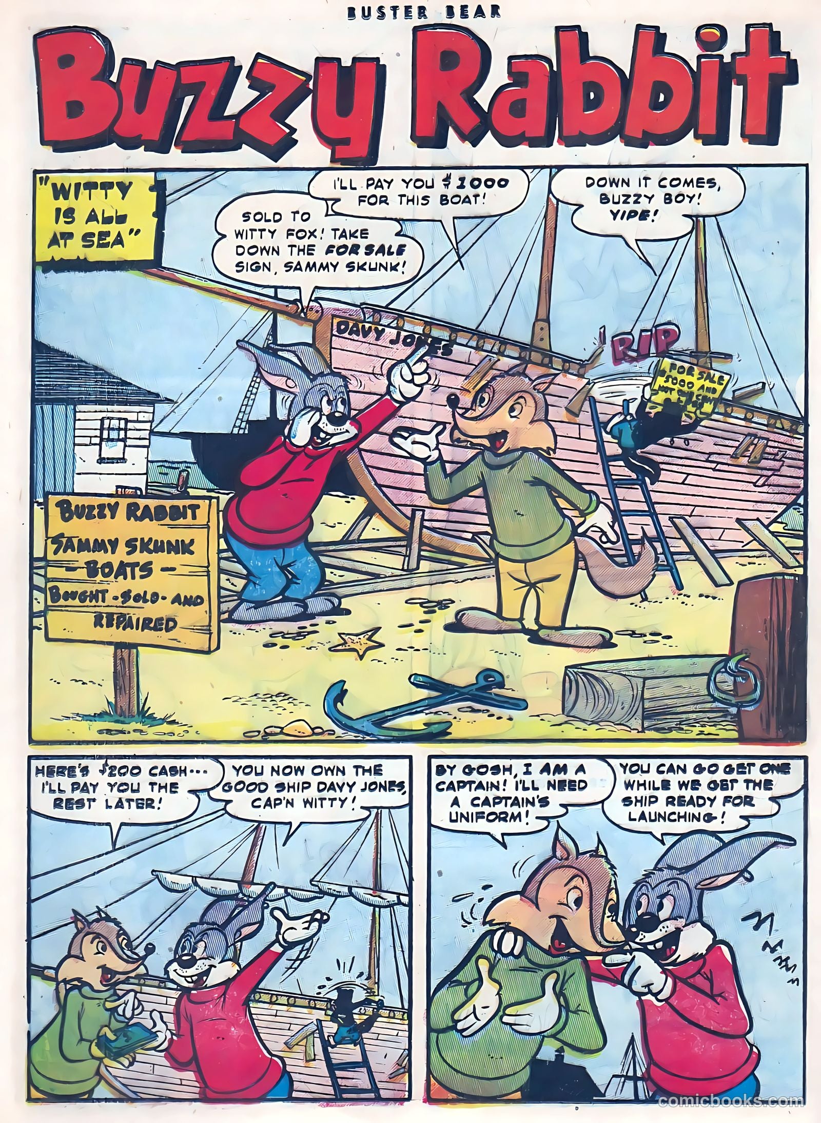 Buster Bear #4 (1954) — page 14 of 36