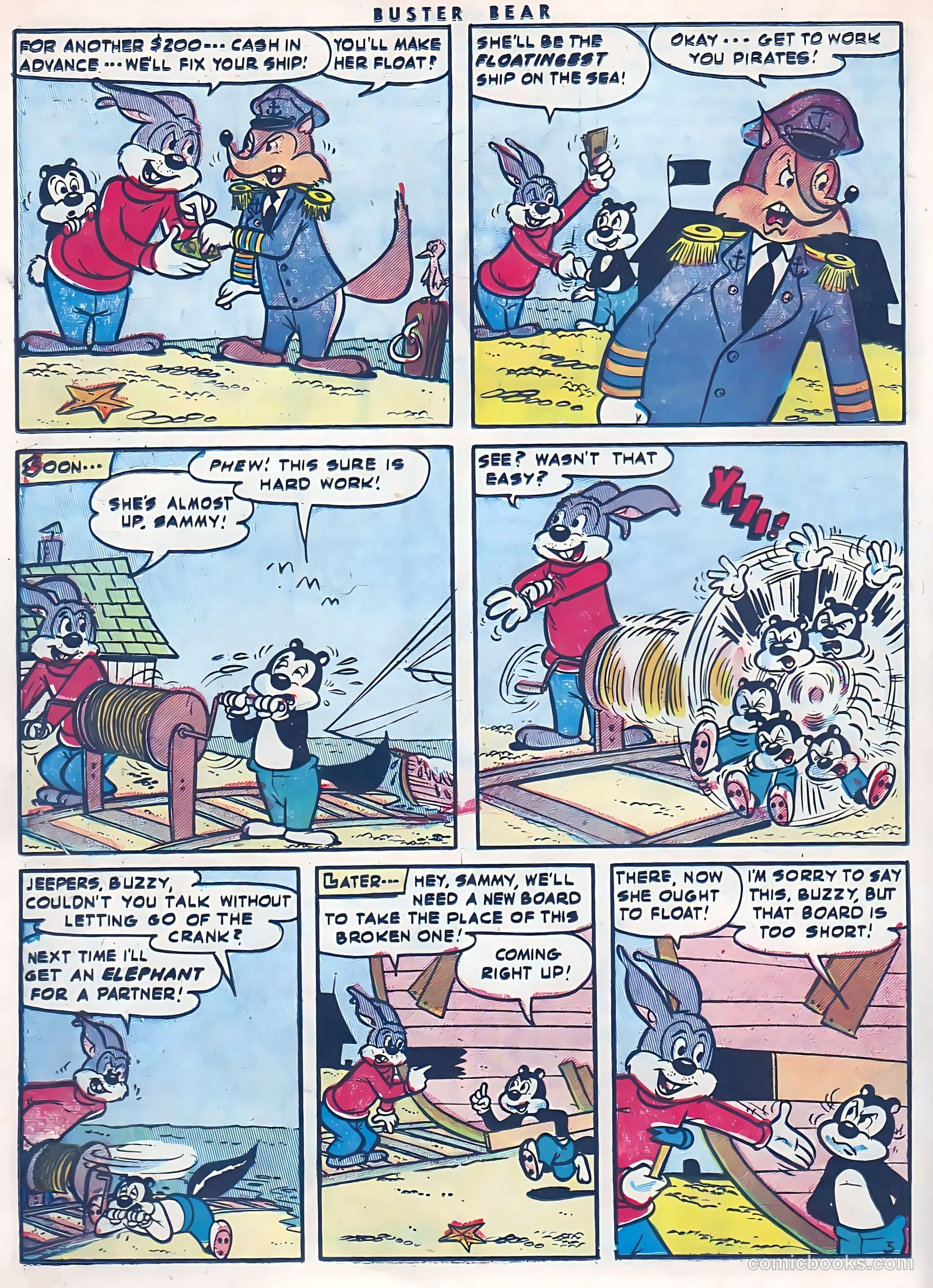 Buster Bear #4 (1954) — page 16 of 36