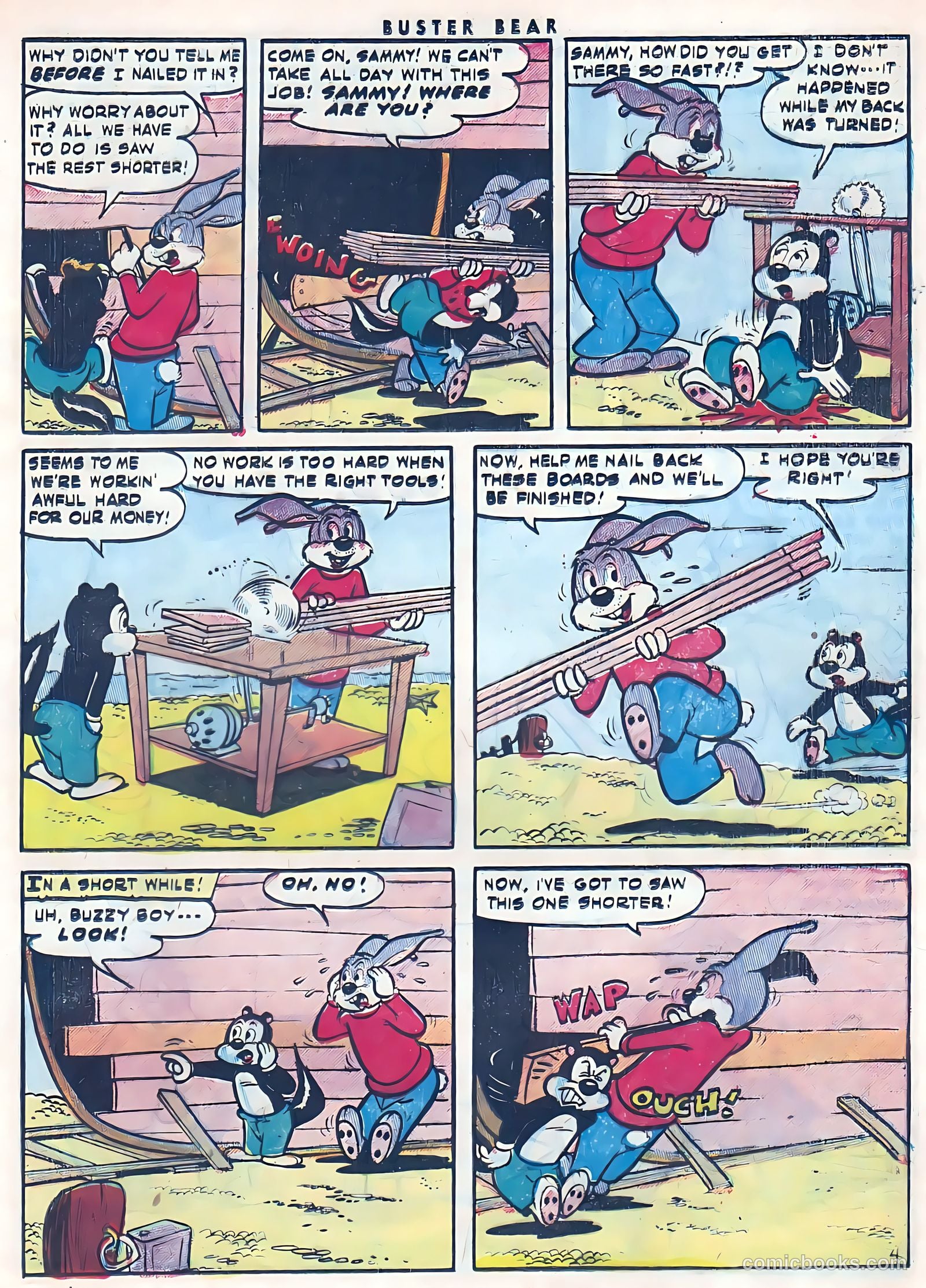 Buster Bear #4 (1954) — page 17 of 36