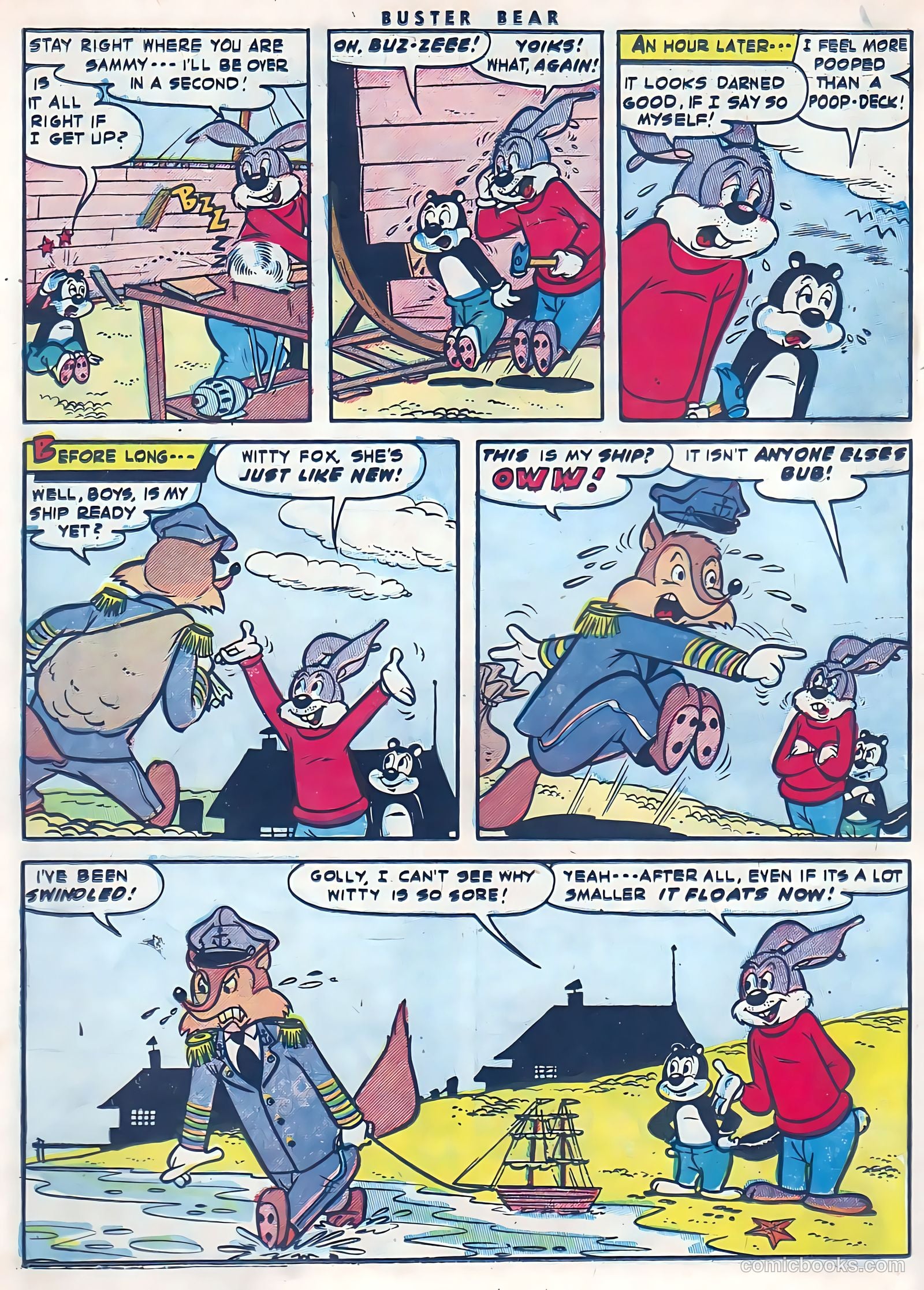 Buster Bear #4 (1954) — page 18 of 36
