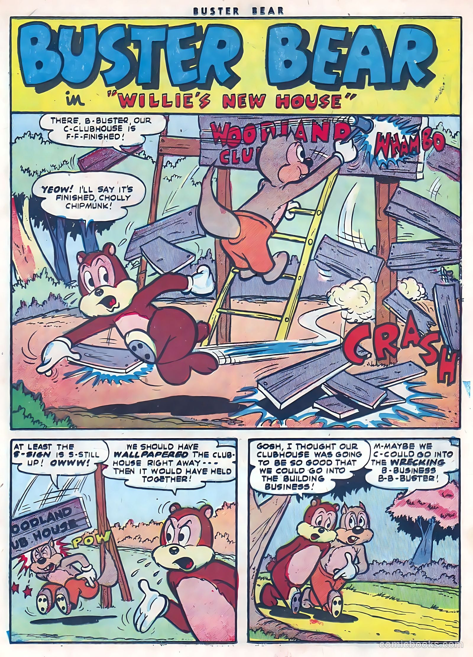 Buster Bear #4 (1954) — page 19 of 36
