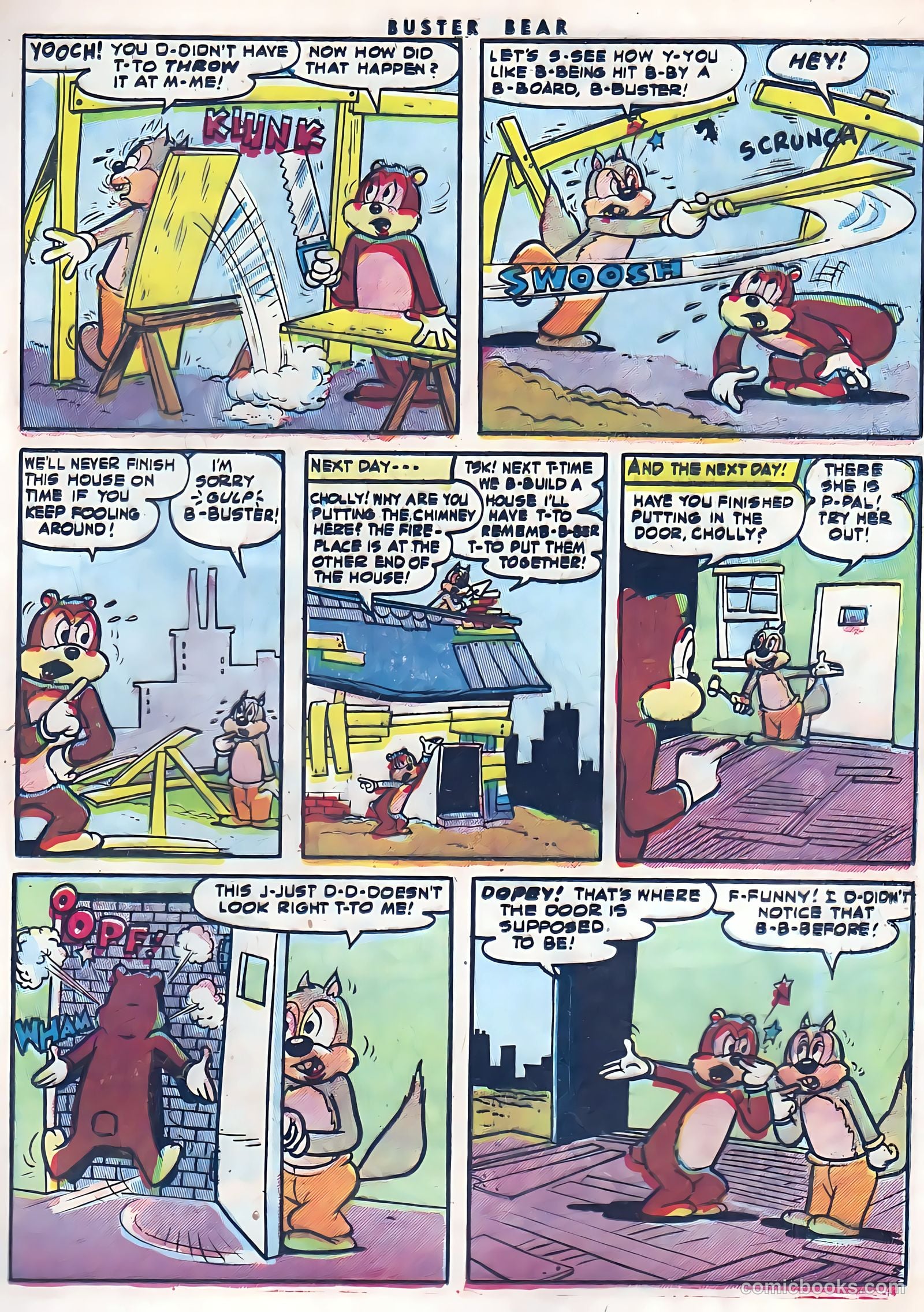 Buster Bear #4 (1954) — page 23 of 36