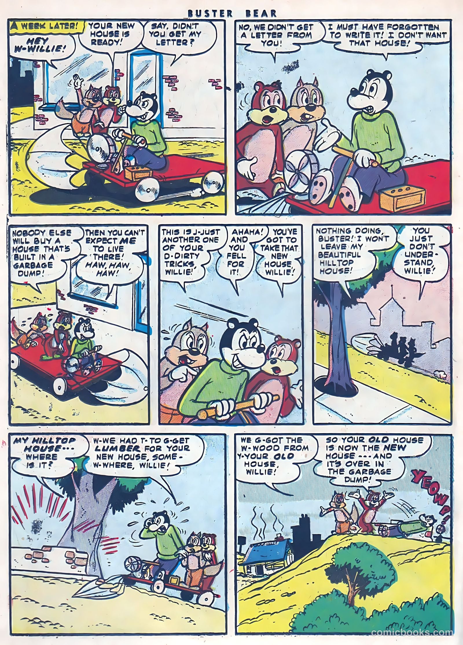 Buster Bear #4 (1954) — page 24 of 36