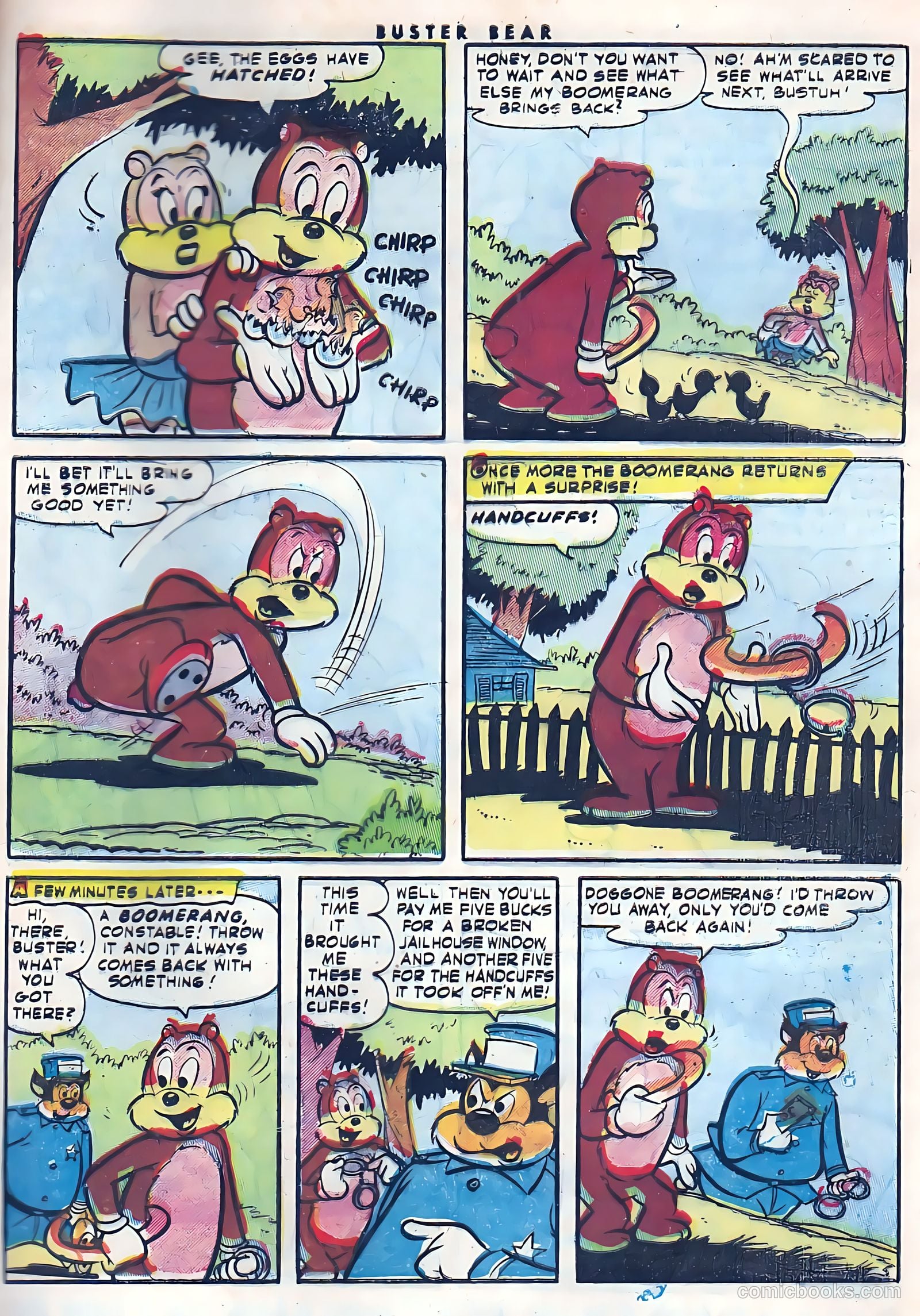 Buster Bear #4 (1954) — page 31 of 36