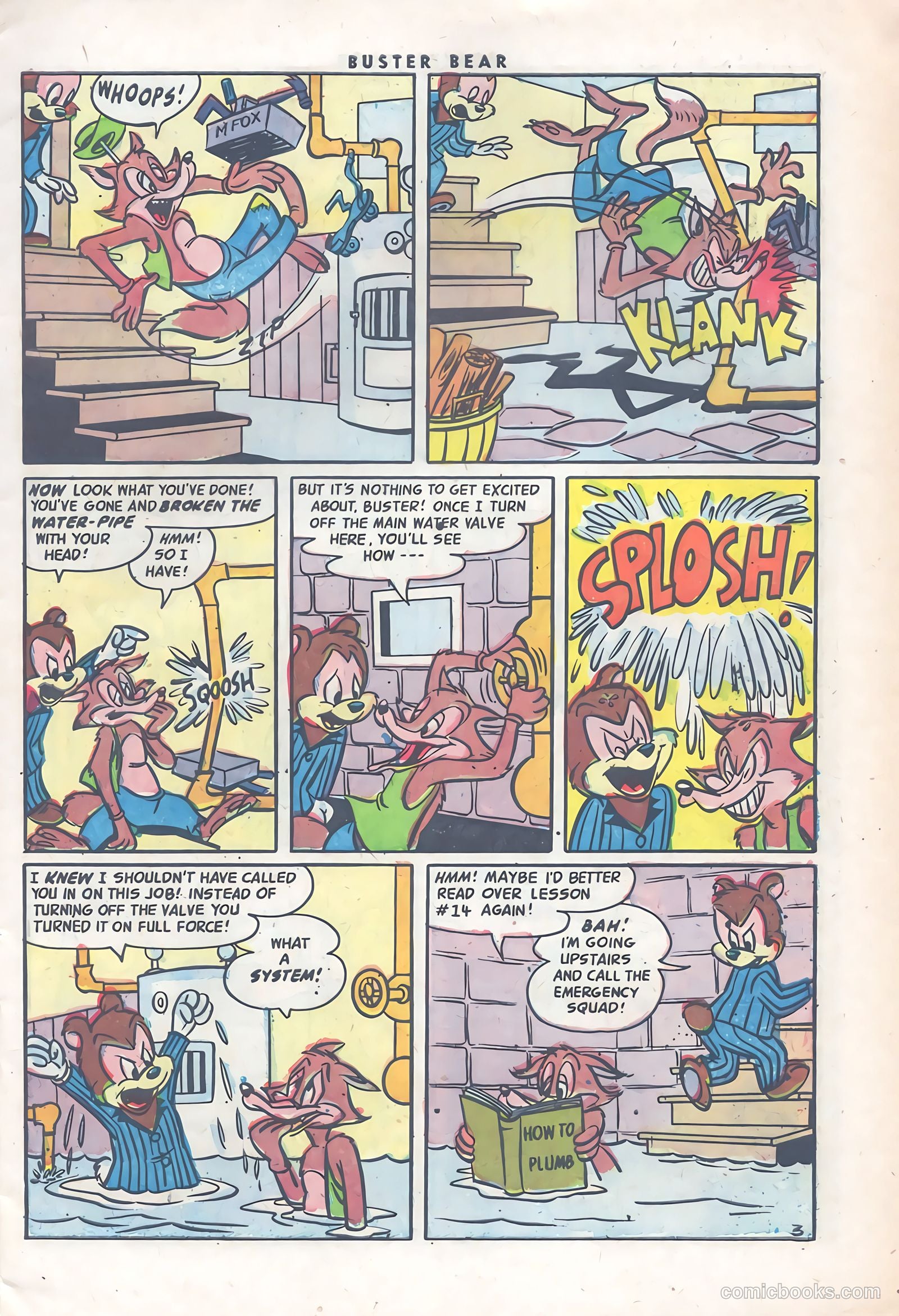 Buster Bear #5 (1954) — page 5 of 36