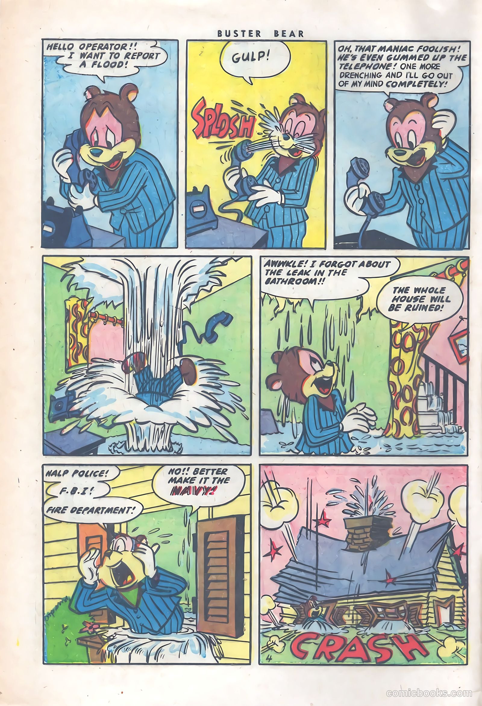 Buster Bear #5 (1954) — page 6 of 36