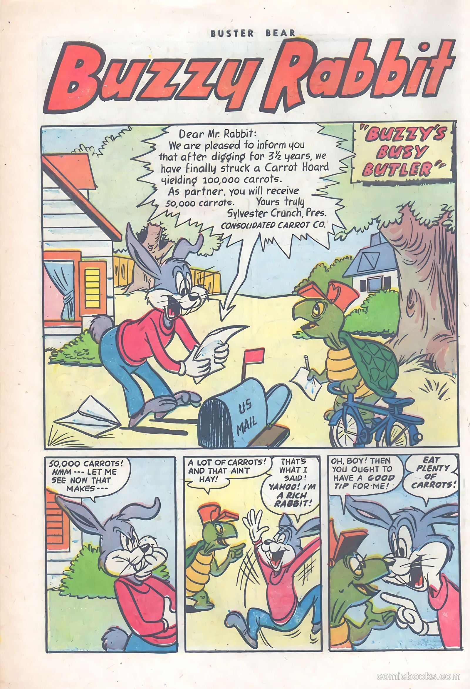 Buster Bear #5 (1954) — page 8 of 36