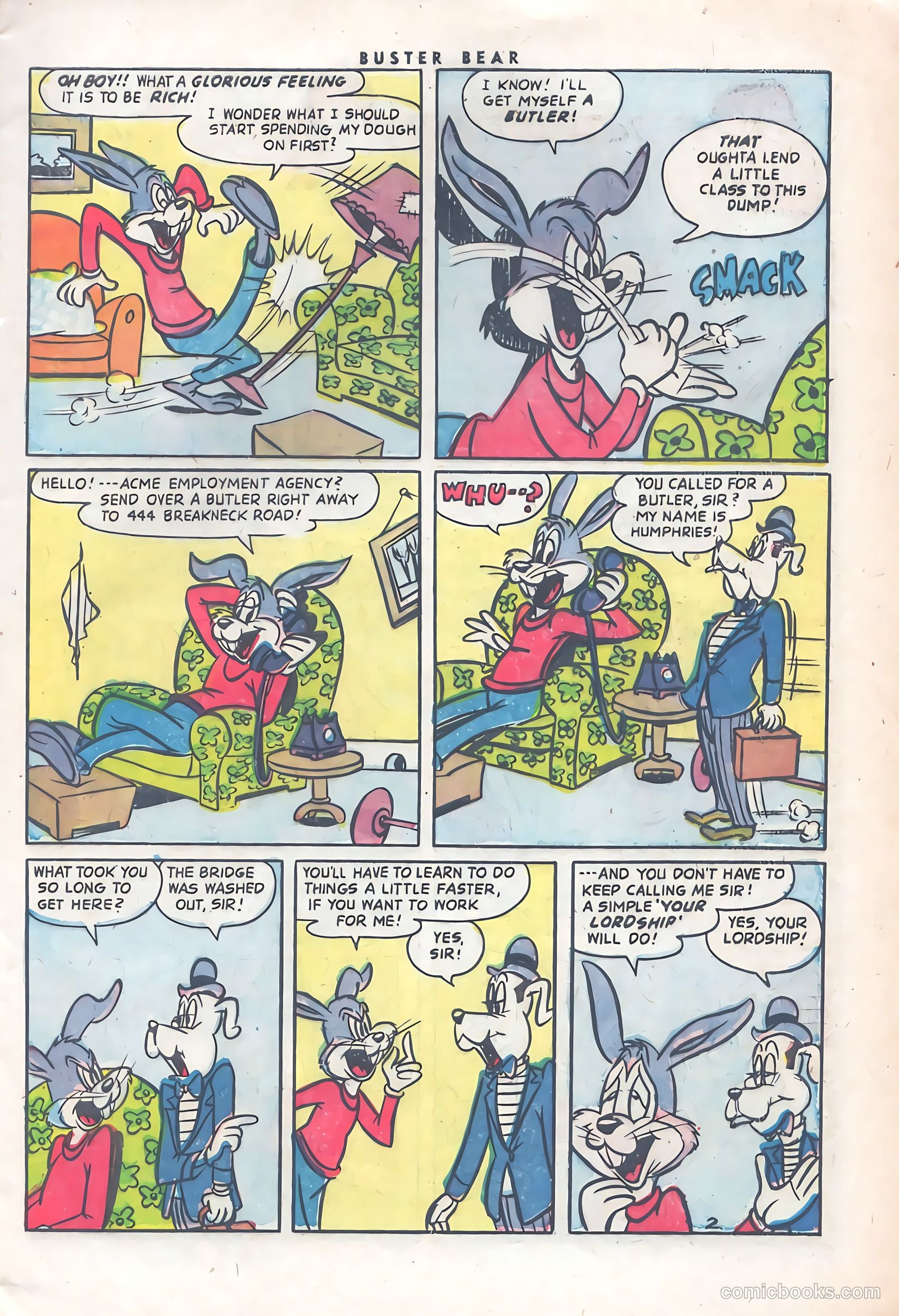 Buster Bear #5 (1954) — page 9 of 36