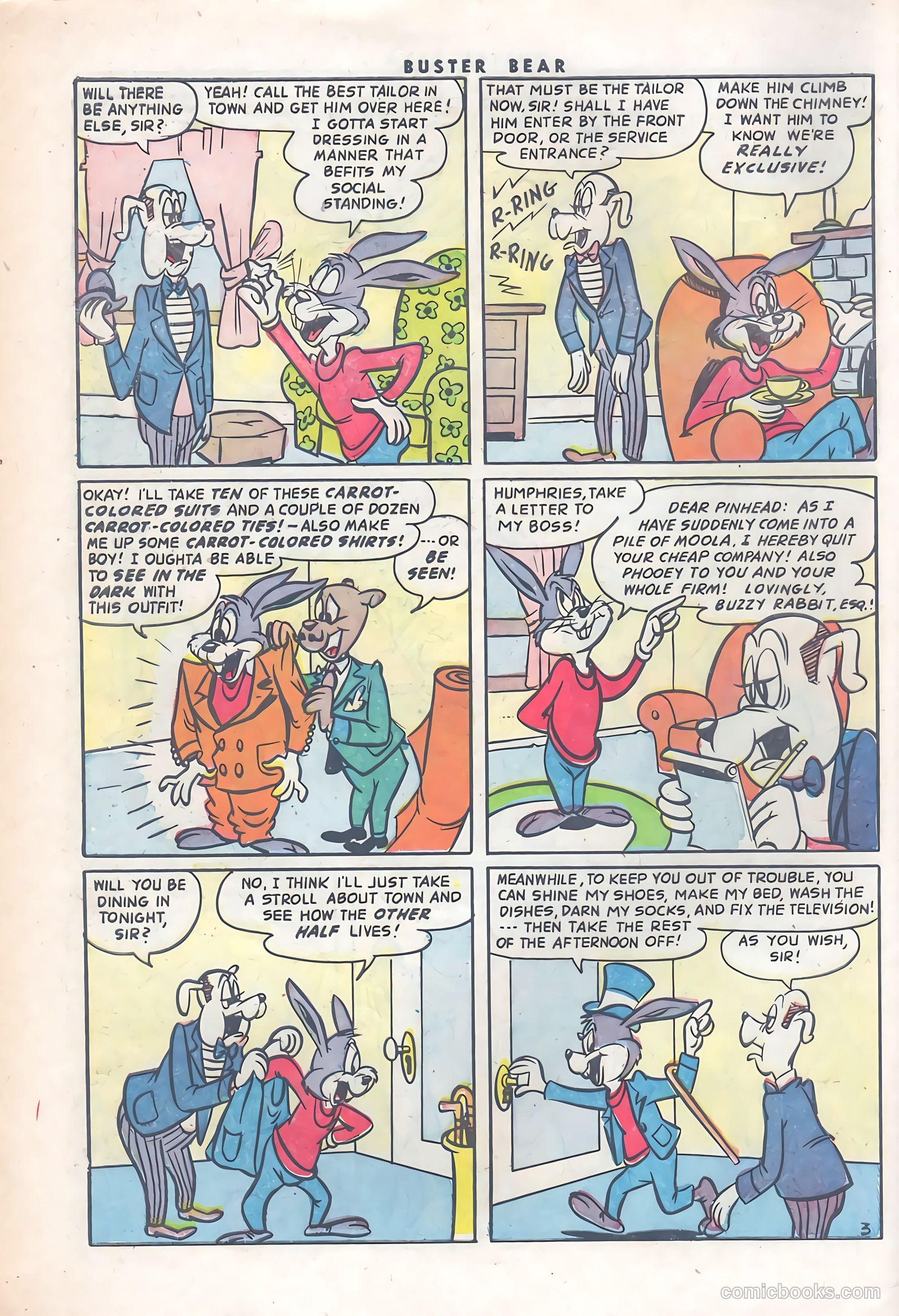 Buster Bear #5 (1954) — page 10 of 36