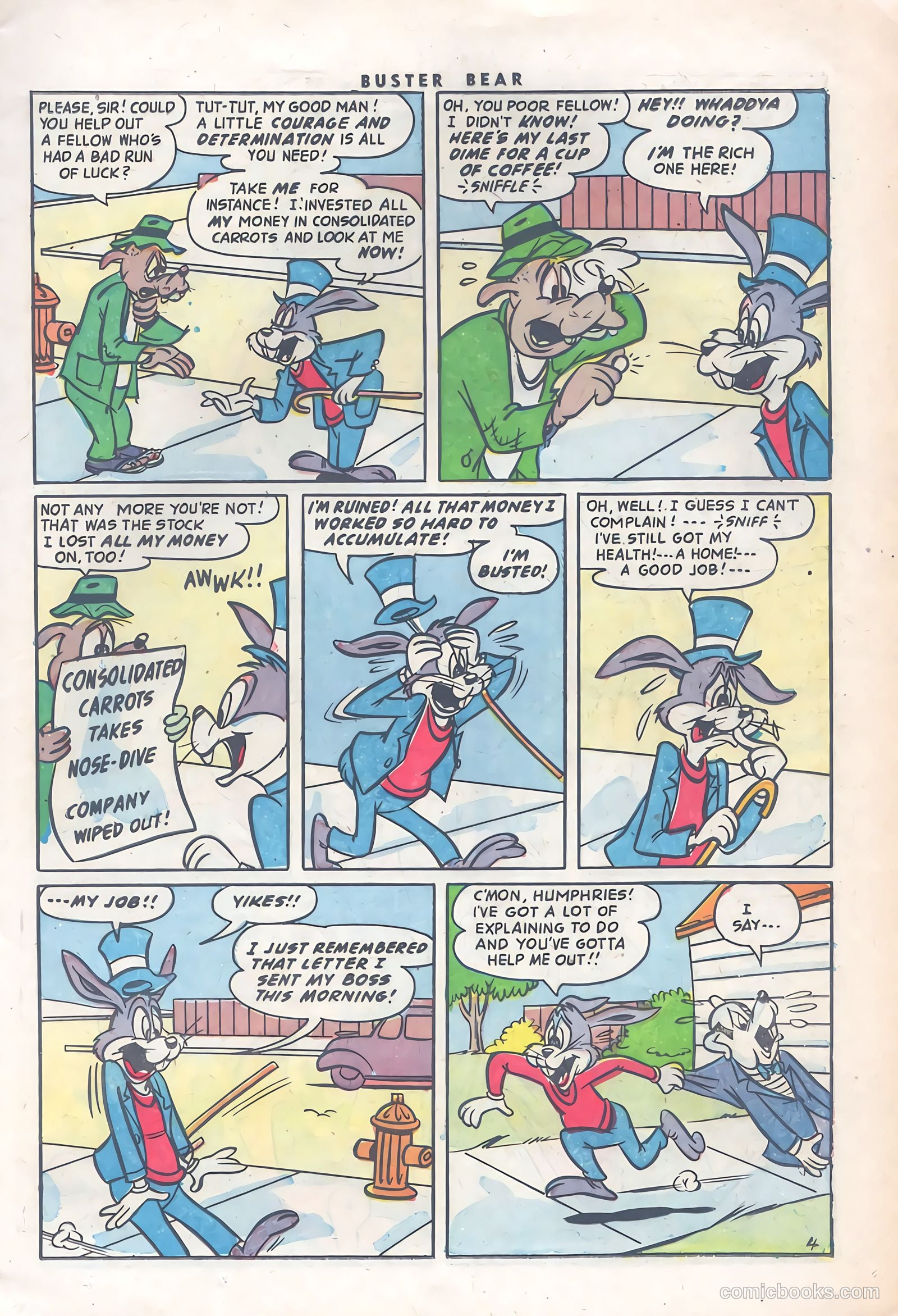 Buster Bear #5 (1954) — page 11 of 36