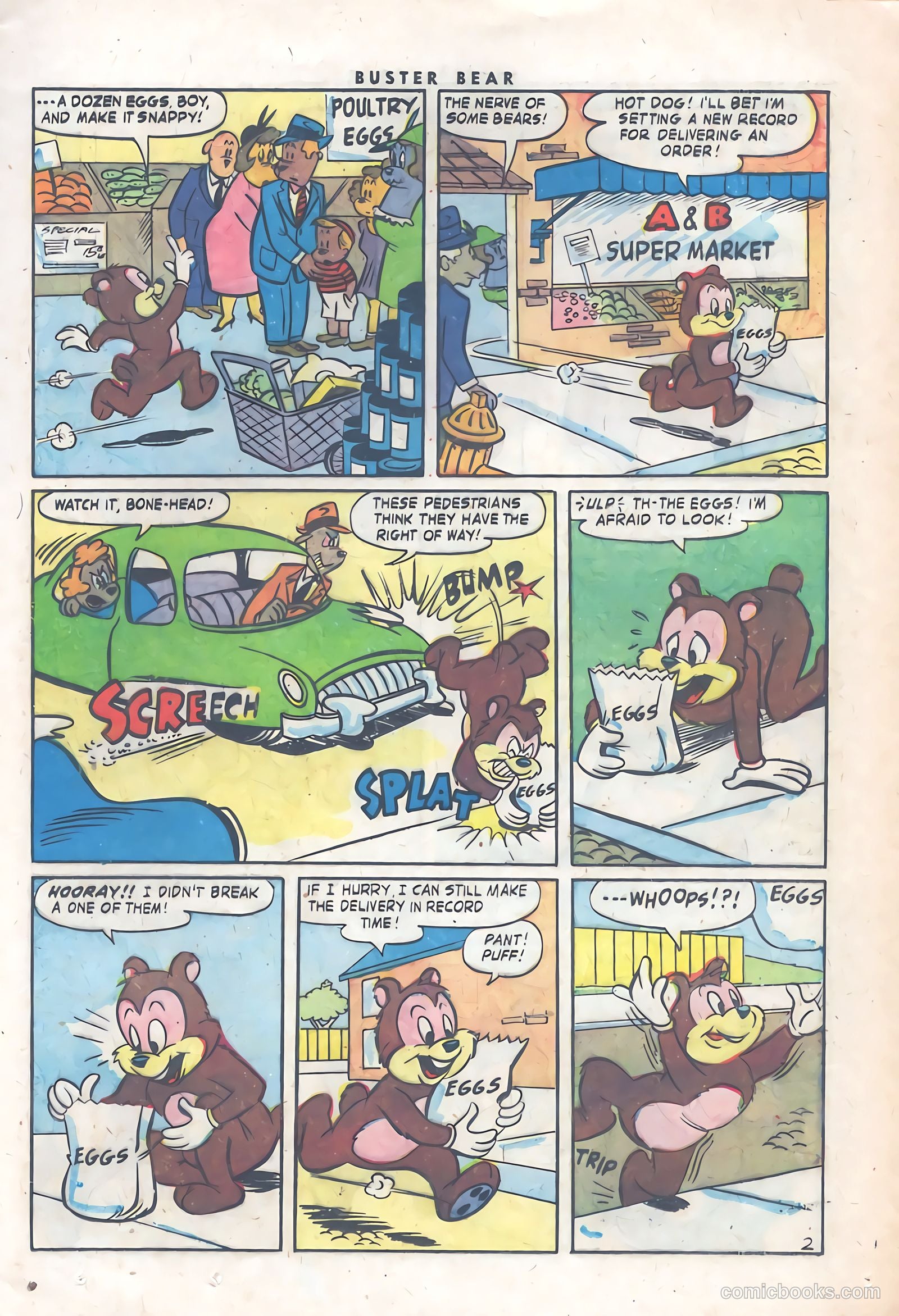 Buster Bear #5 (1954) — page 15 of 36