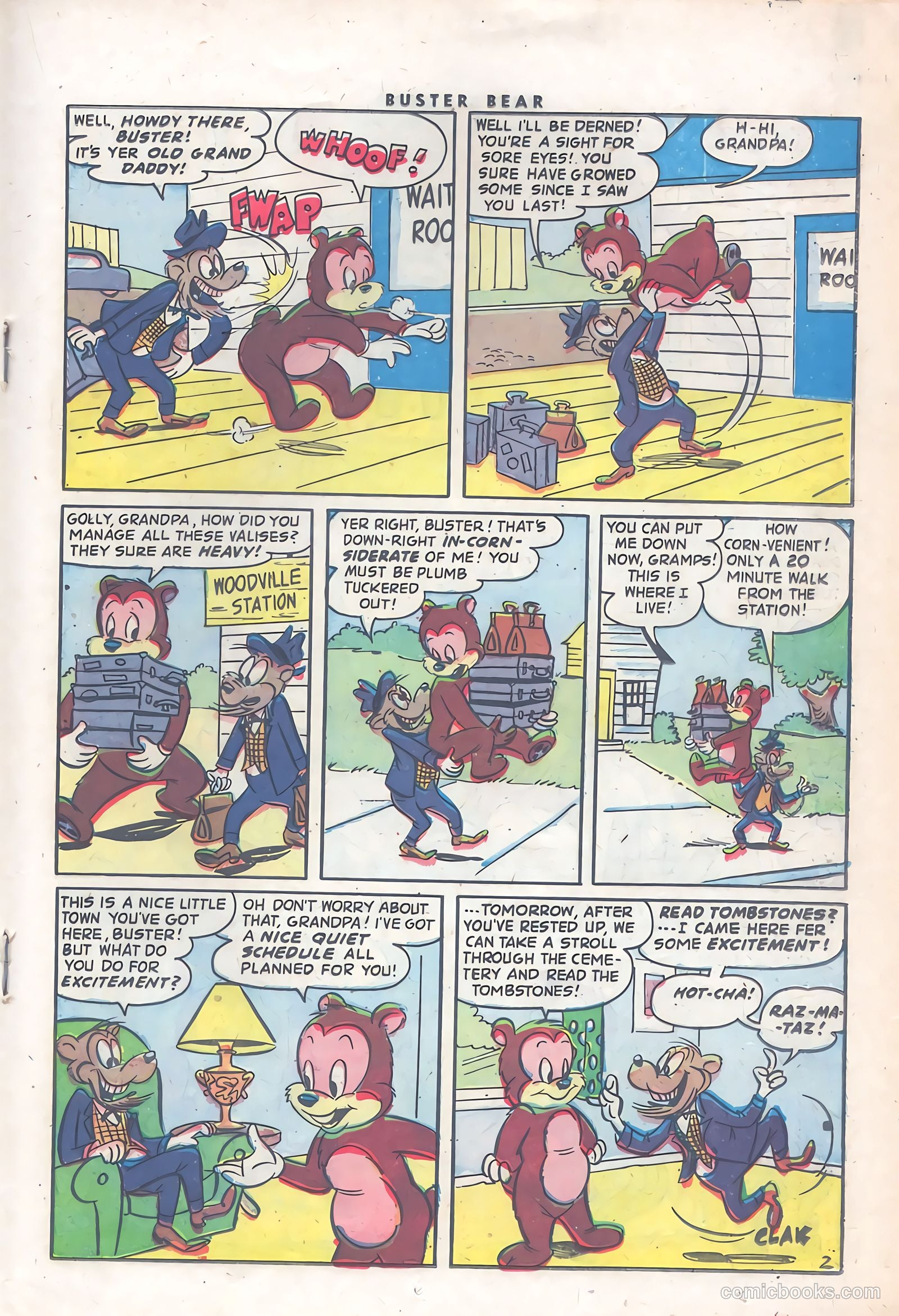 Buster Bear #5 (1954) — page 19 of 36