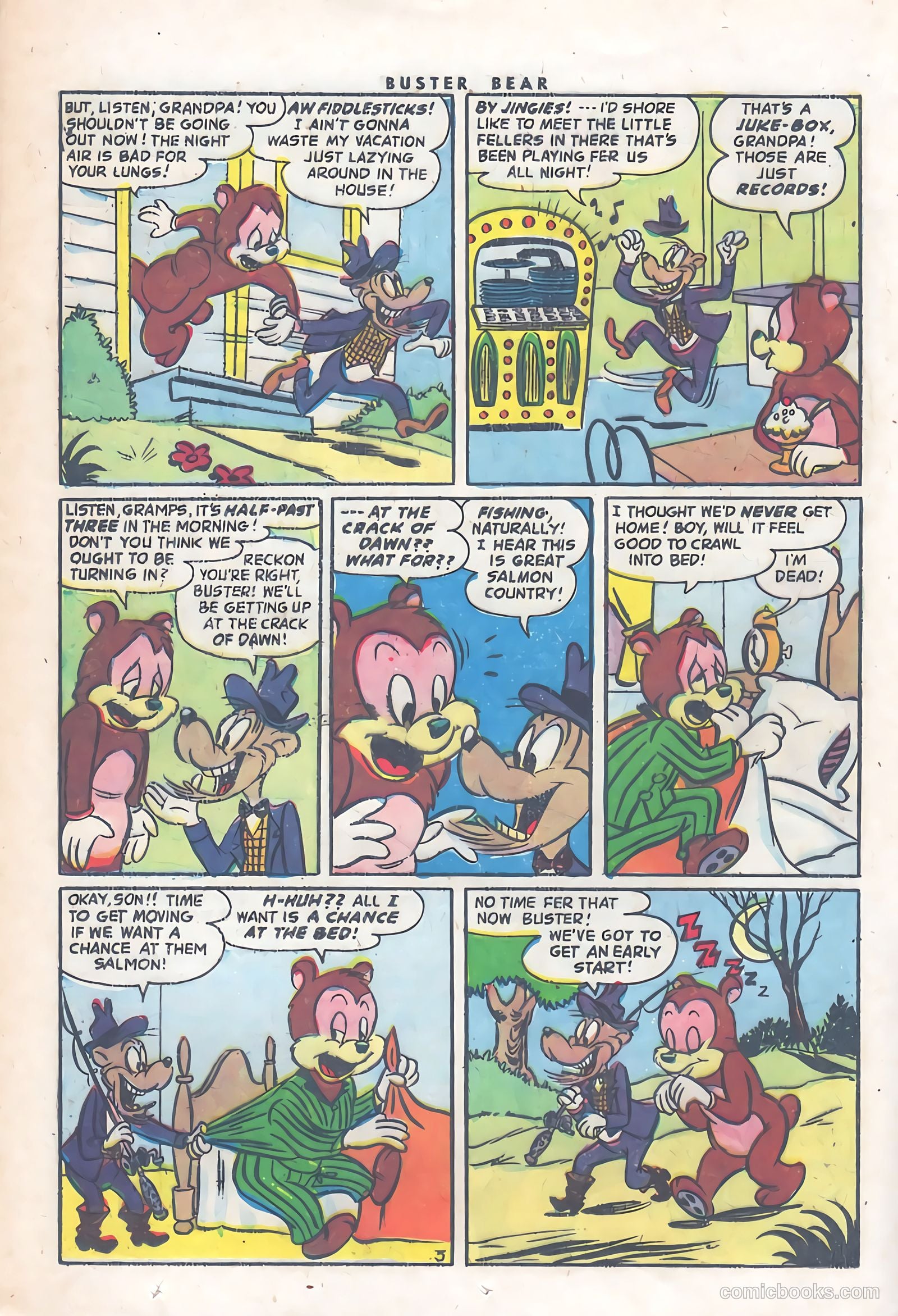Buster Bear #5 (1954) — page 20 of 36
