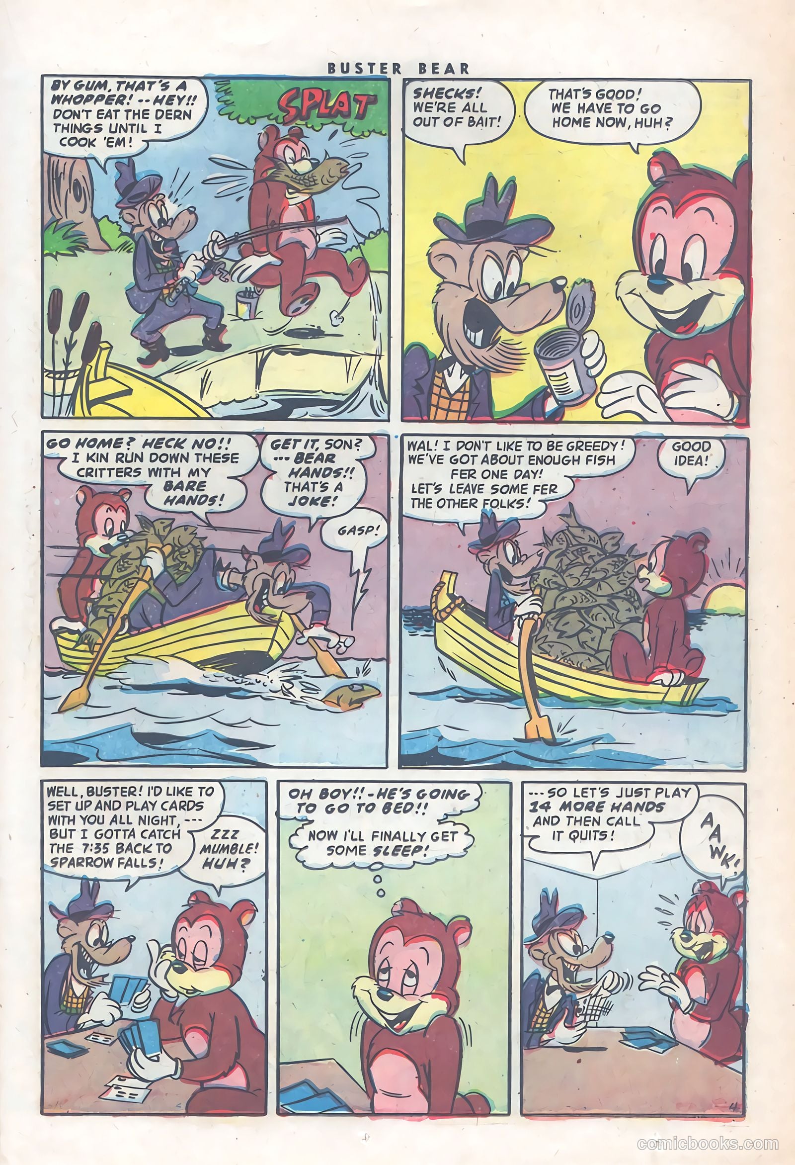 Buster Bear #5 (1954) — page 21 of 36