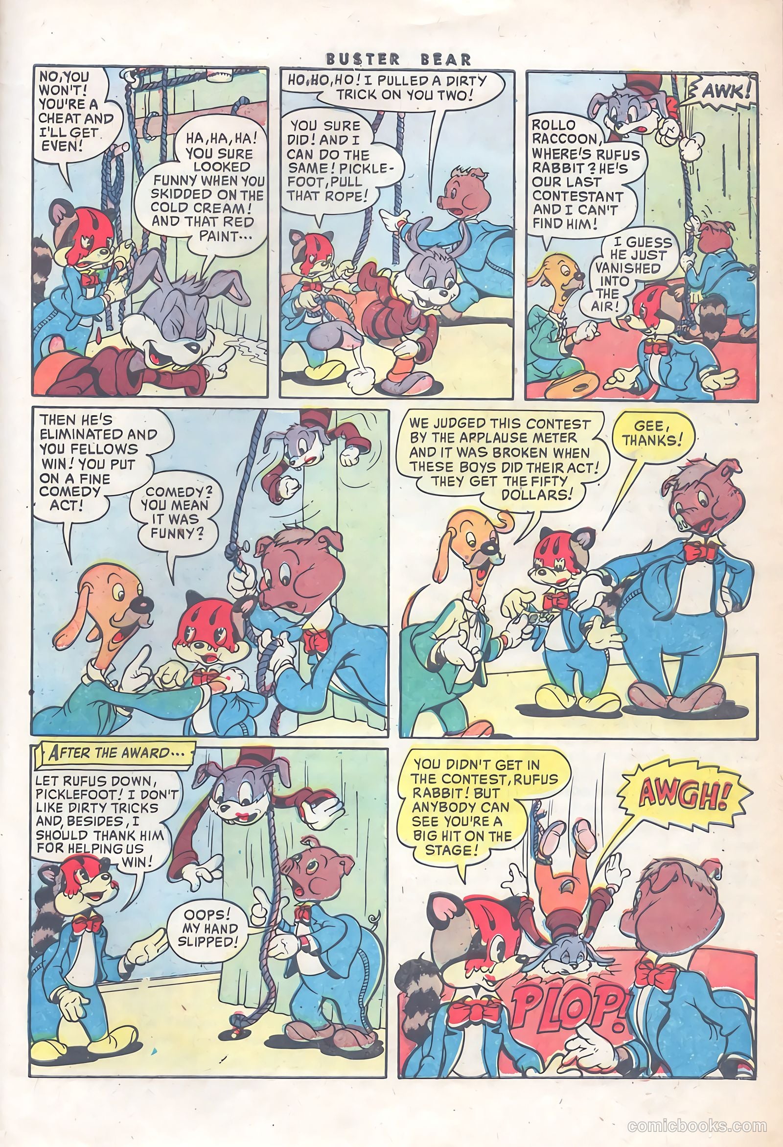 Buster Bear #5 (1954) — page 27 of 36