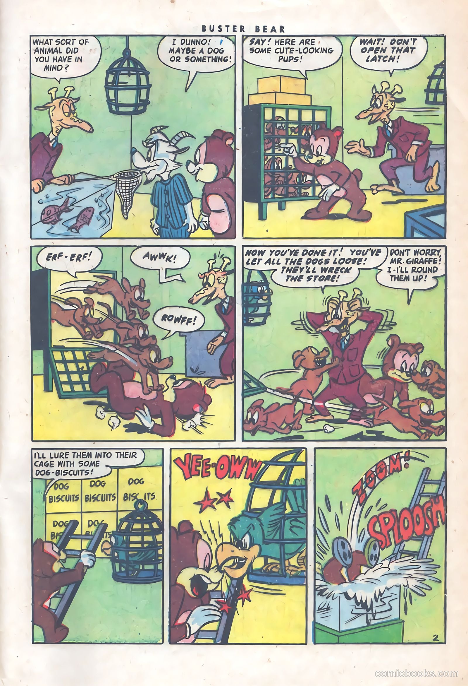 Buster Bear #5 (1954) — page 31 of 36