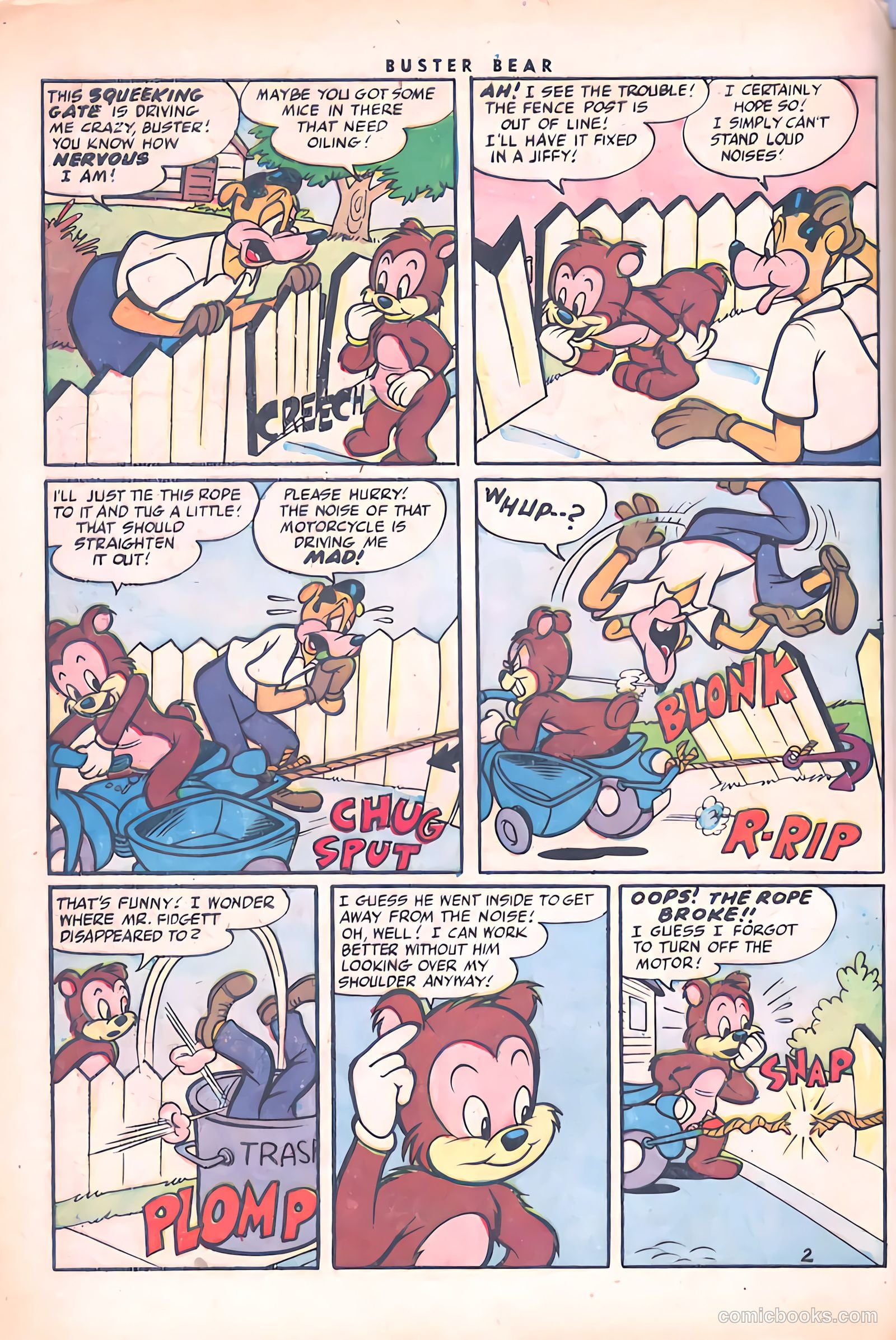 Buster Bear #6 (1954) — page 4 of 36