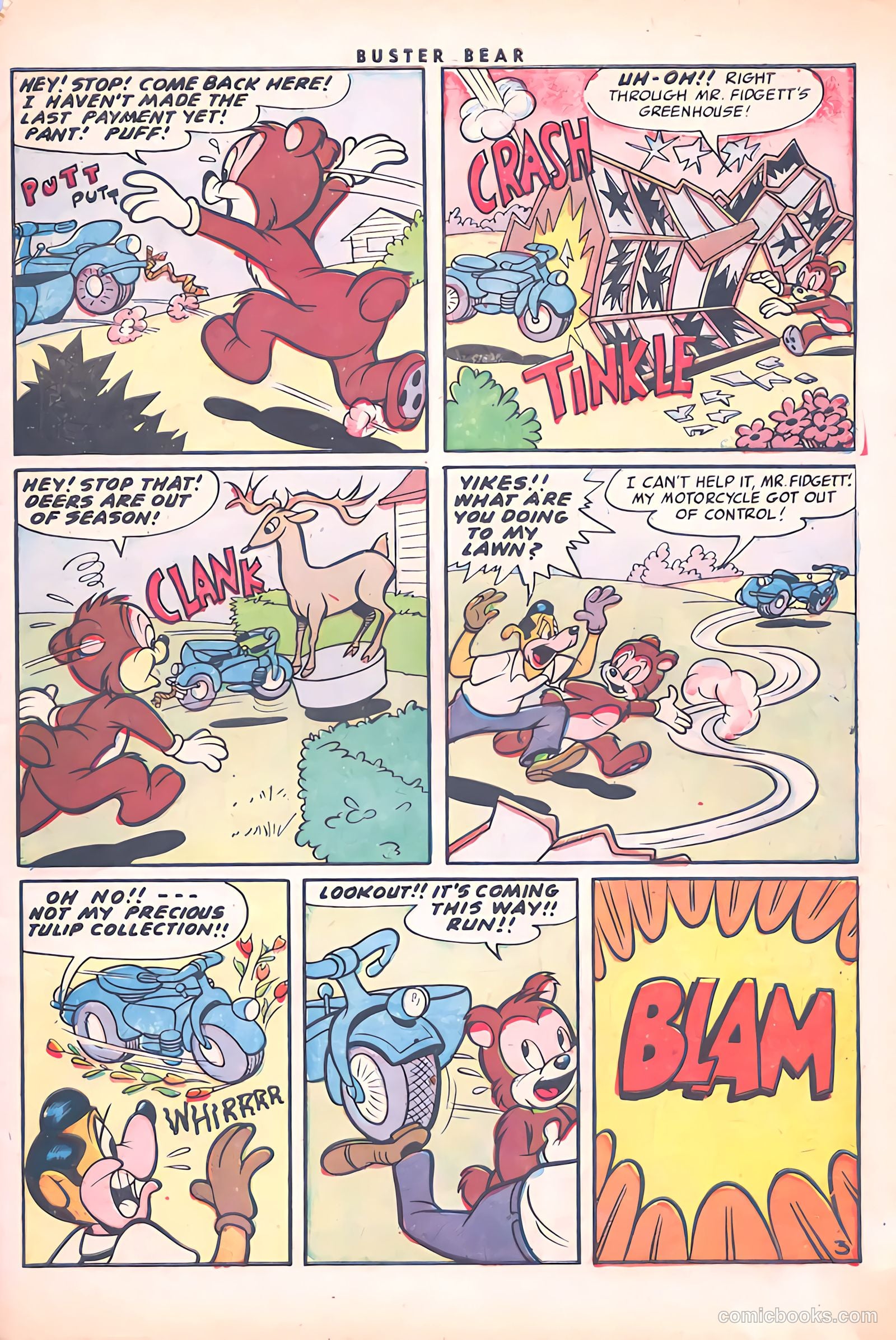 Buster Bear #6 (1954) — page 5 of 36