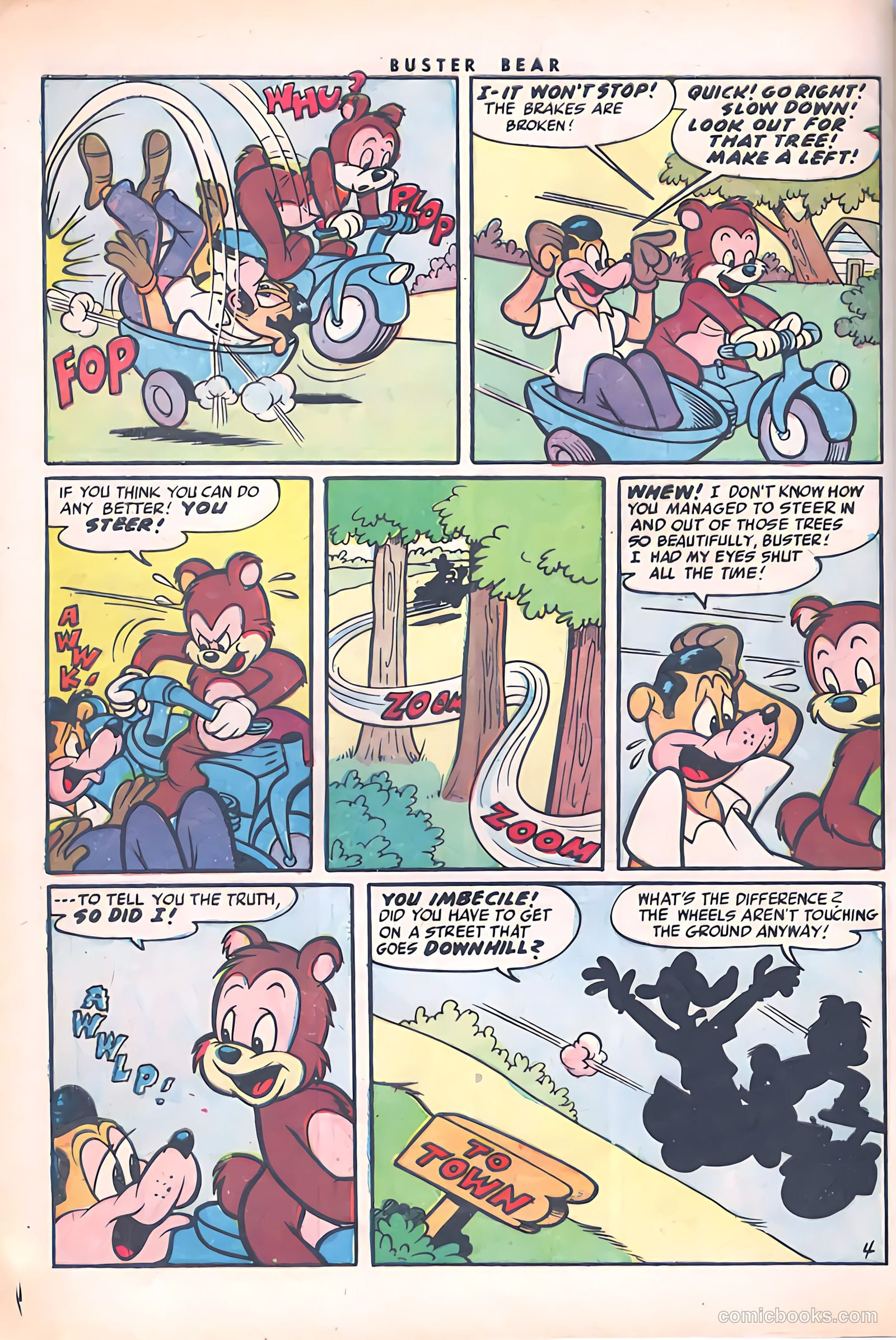 Buster Bear #6 (1954) — page 6 of 36